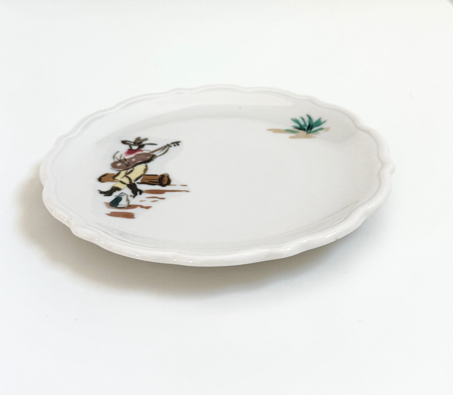 Vintage Syracuse China Sundown Snack Plate (1962)