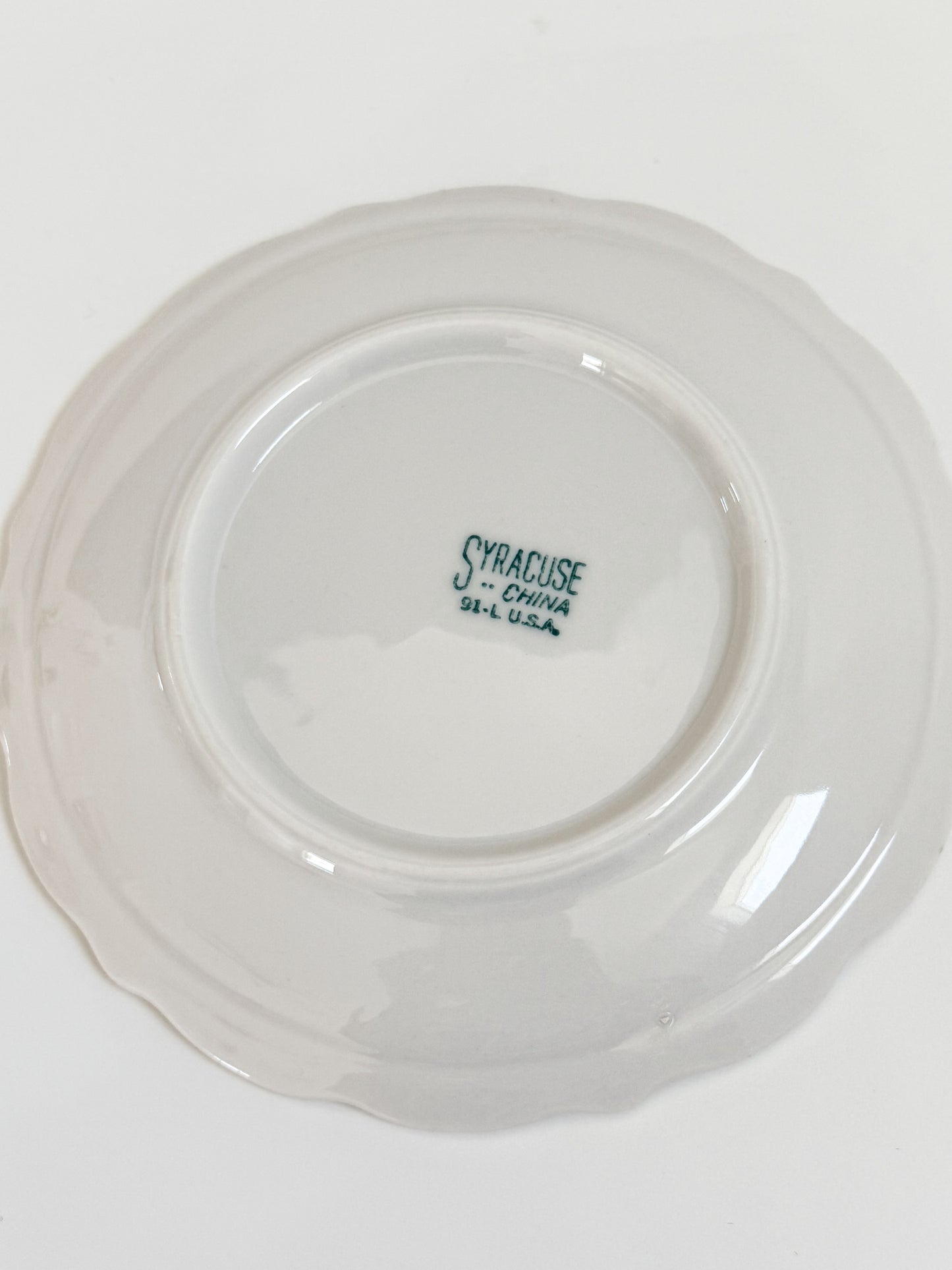 Vintage Syracuse China Sundown Snack Plate (1962)
