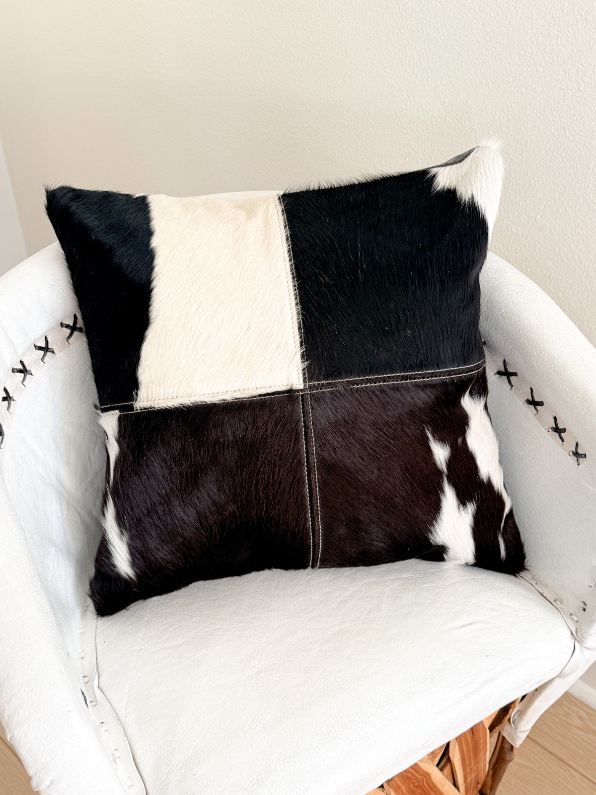 Genuine Cowhide Pillow Covers | Western Accent Pillow