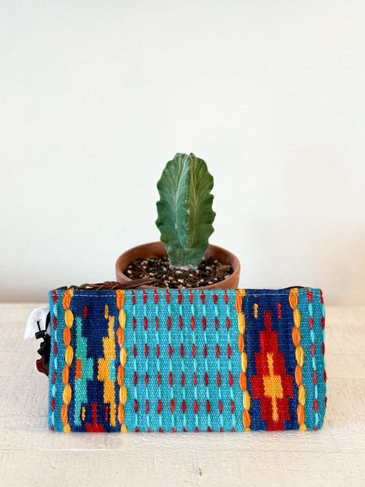 Southwestern Wool Wristlet
