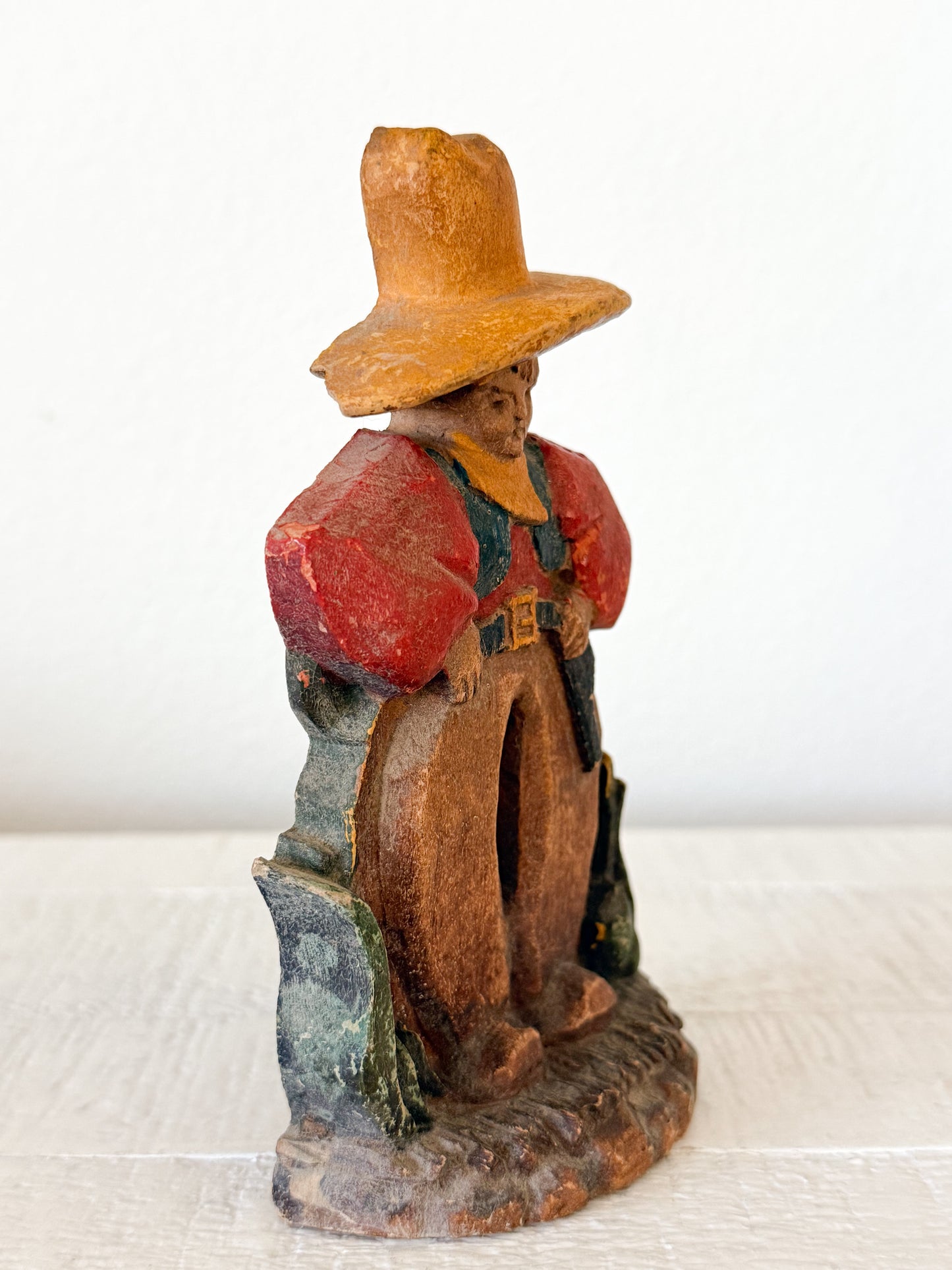Vintage Single Cowboy Bookend