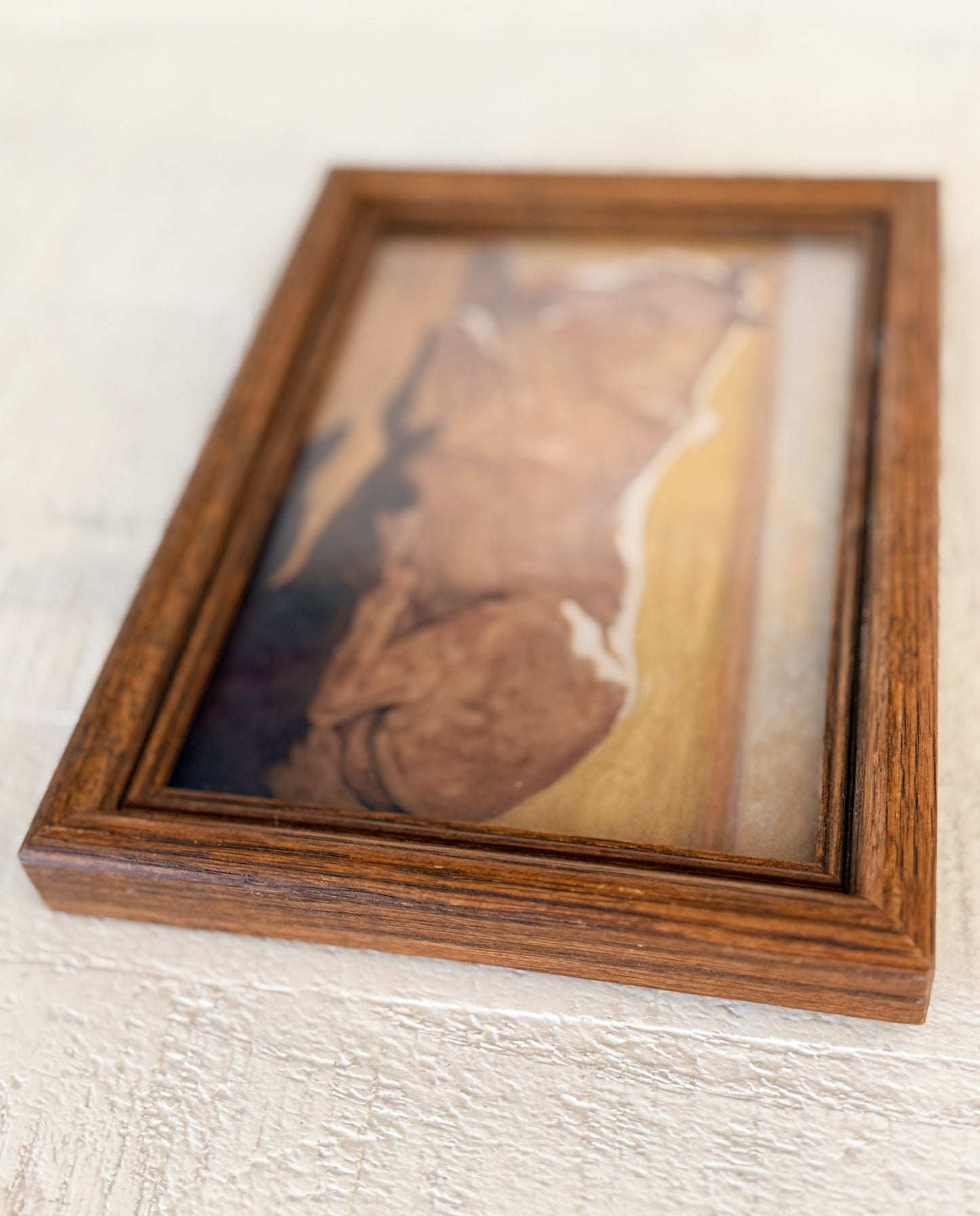 Vintage Framed Horse Picture