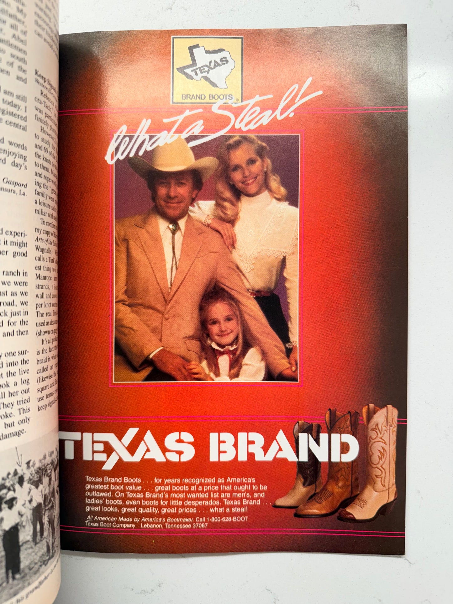 Vintage Western Horseman Magazine 1985