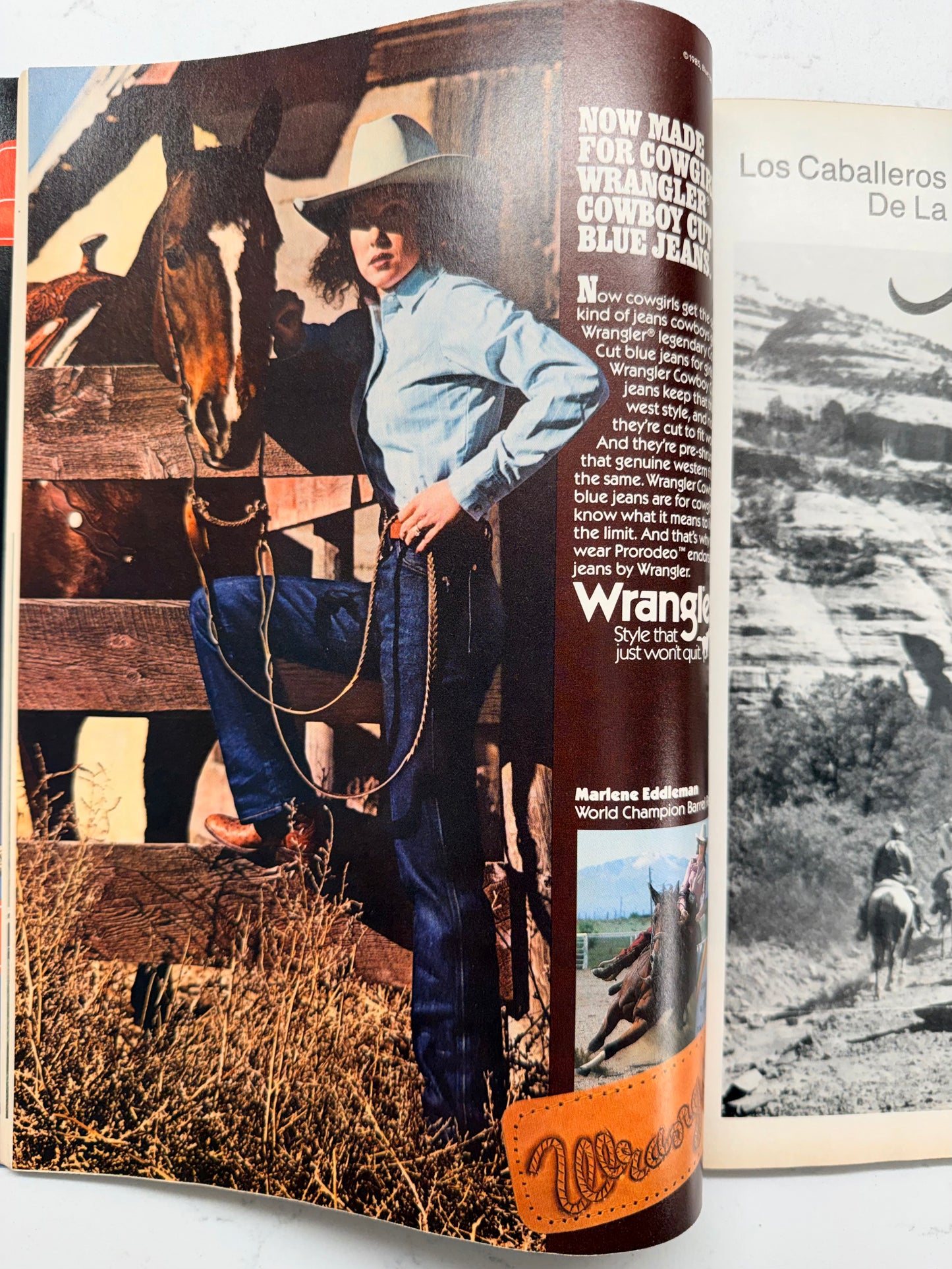 Vintage Western Horseman Magazine 1985
