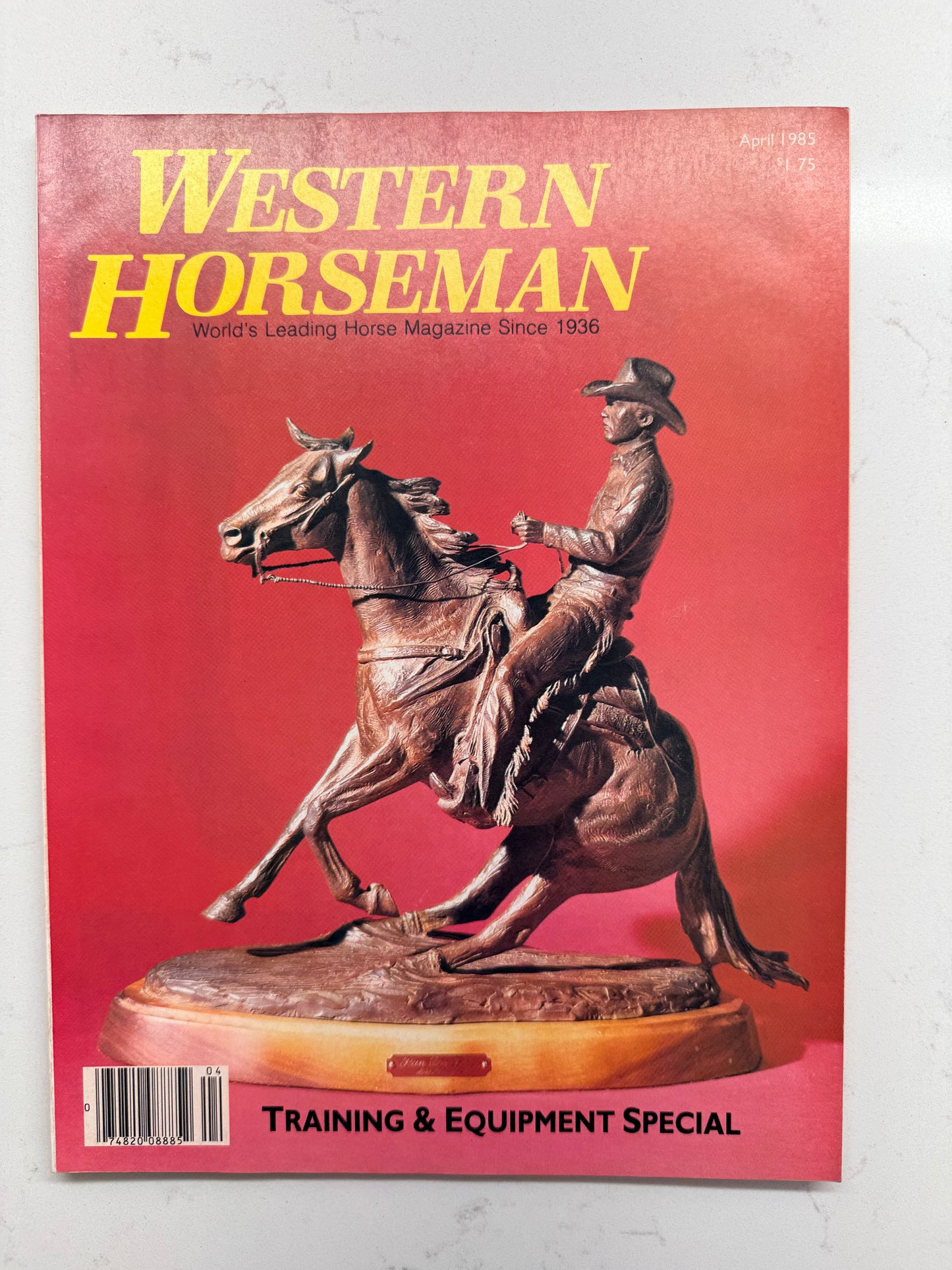Vintage Western Horseman Magazine 1985