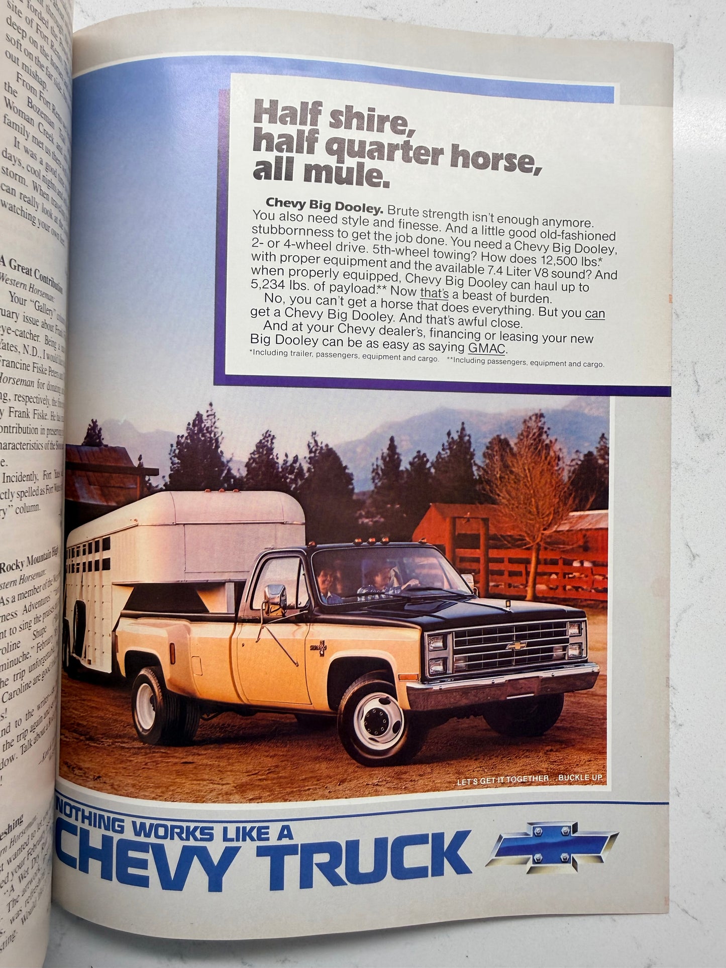Vintage Western Horseman Magazine 1985