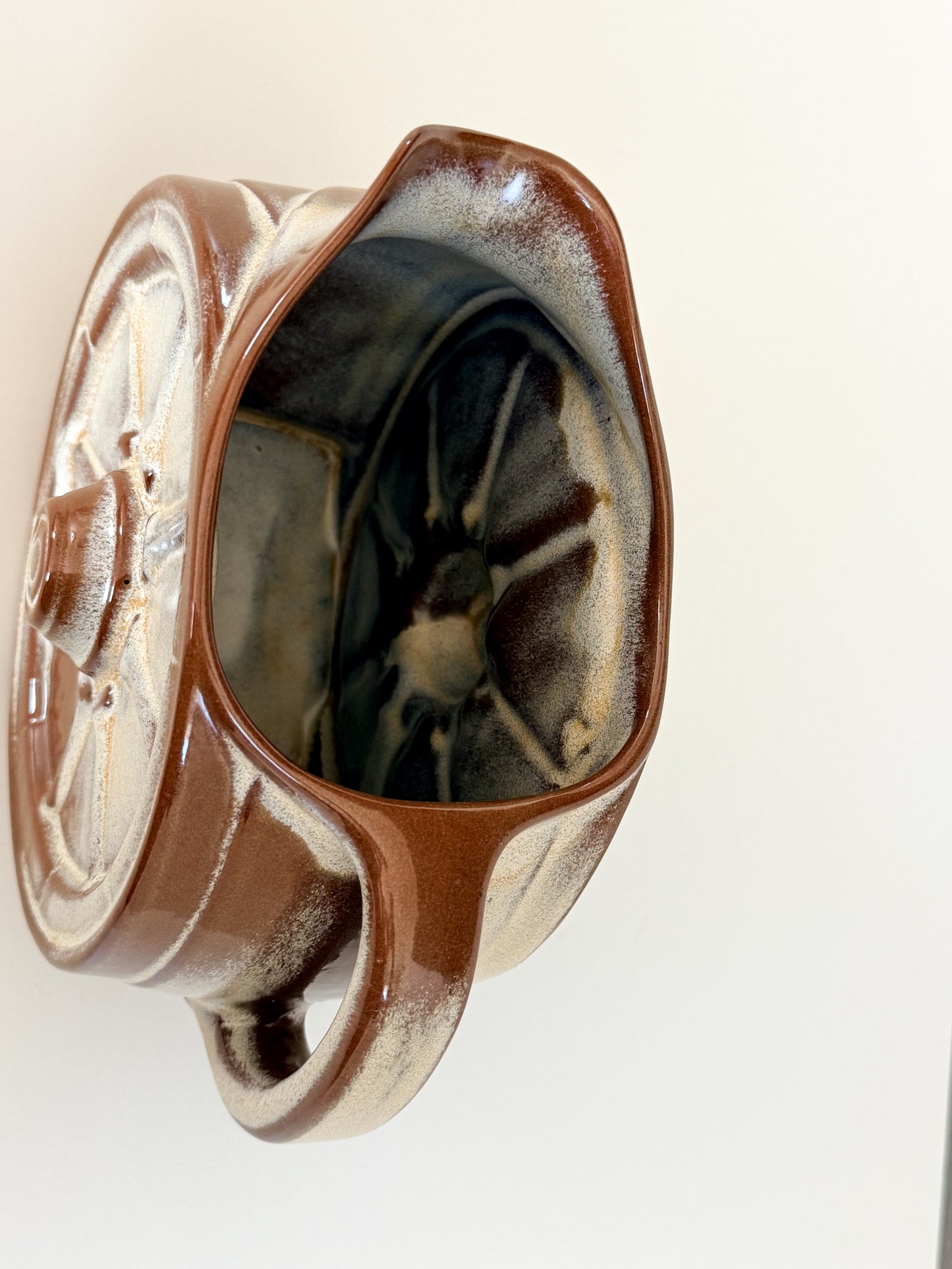 Vintage Frankoma Wagon Wheel Pitcher