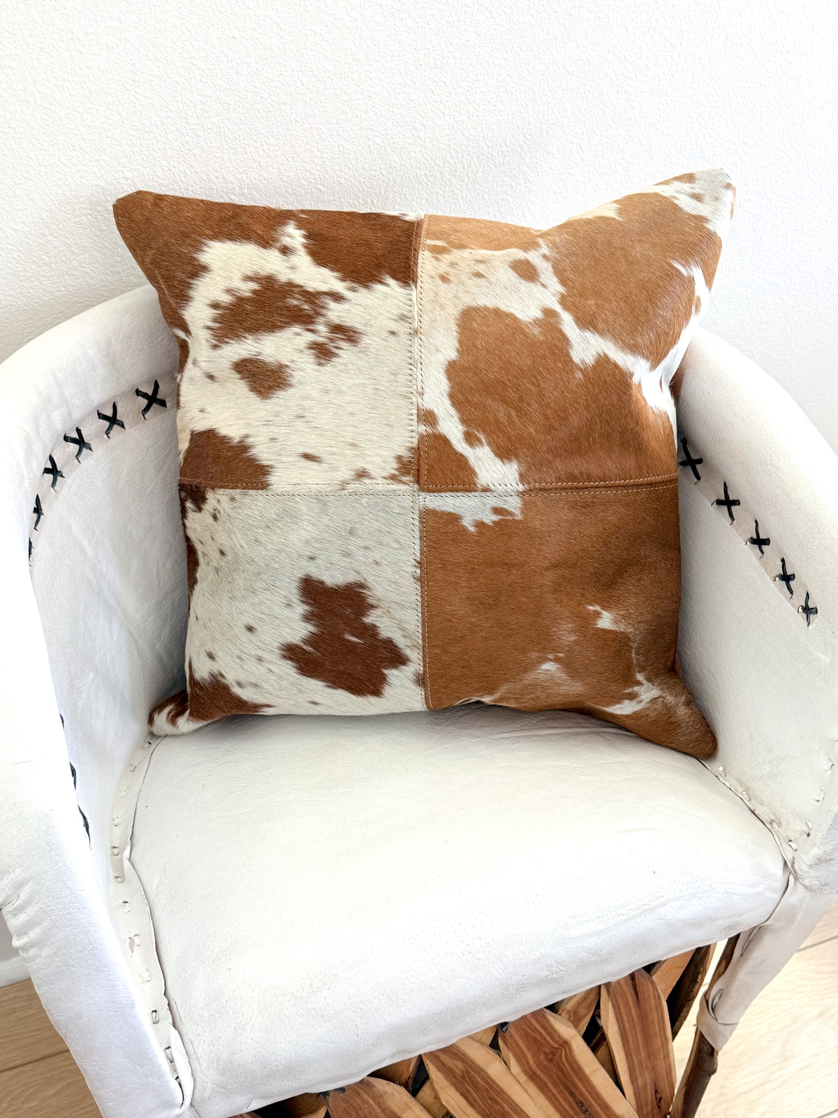 Genuine Cowhide Pillow Covers | Western Accent Pillow