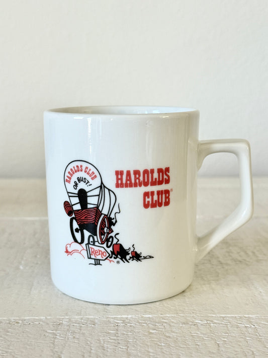 Vintage Harolds Club  Mug