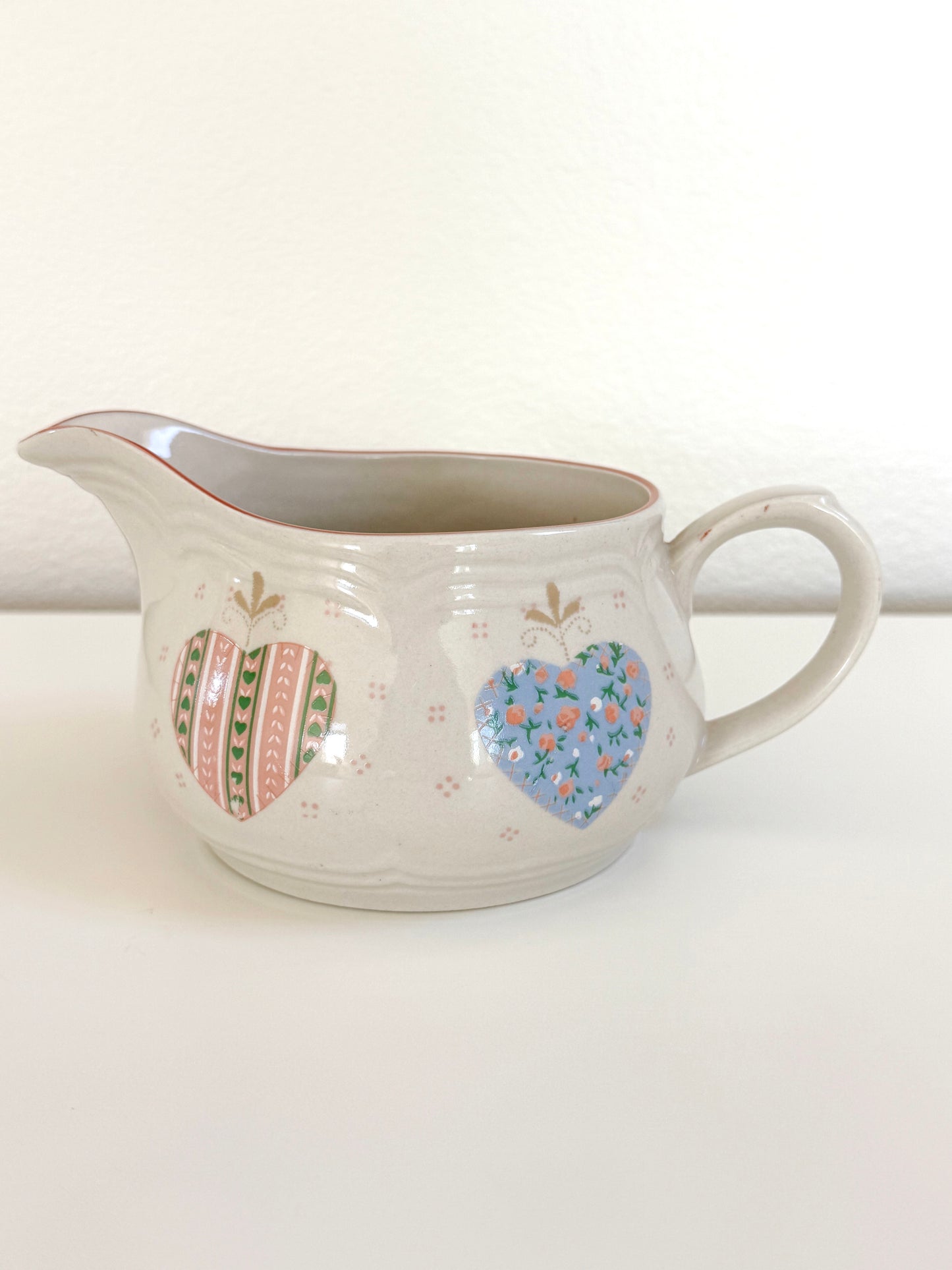 Vintage Cottage Gravy Boat