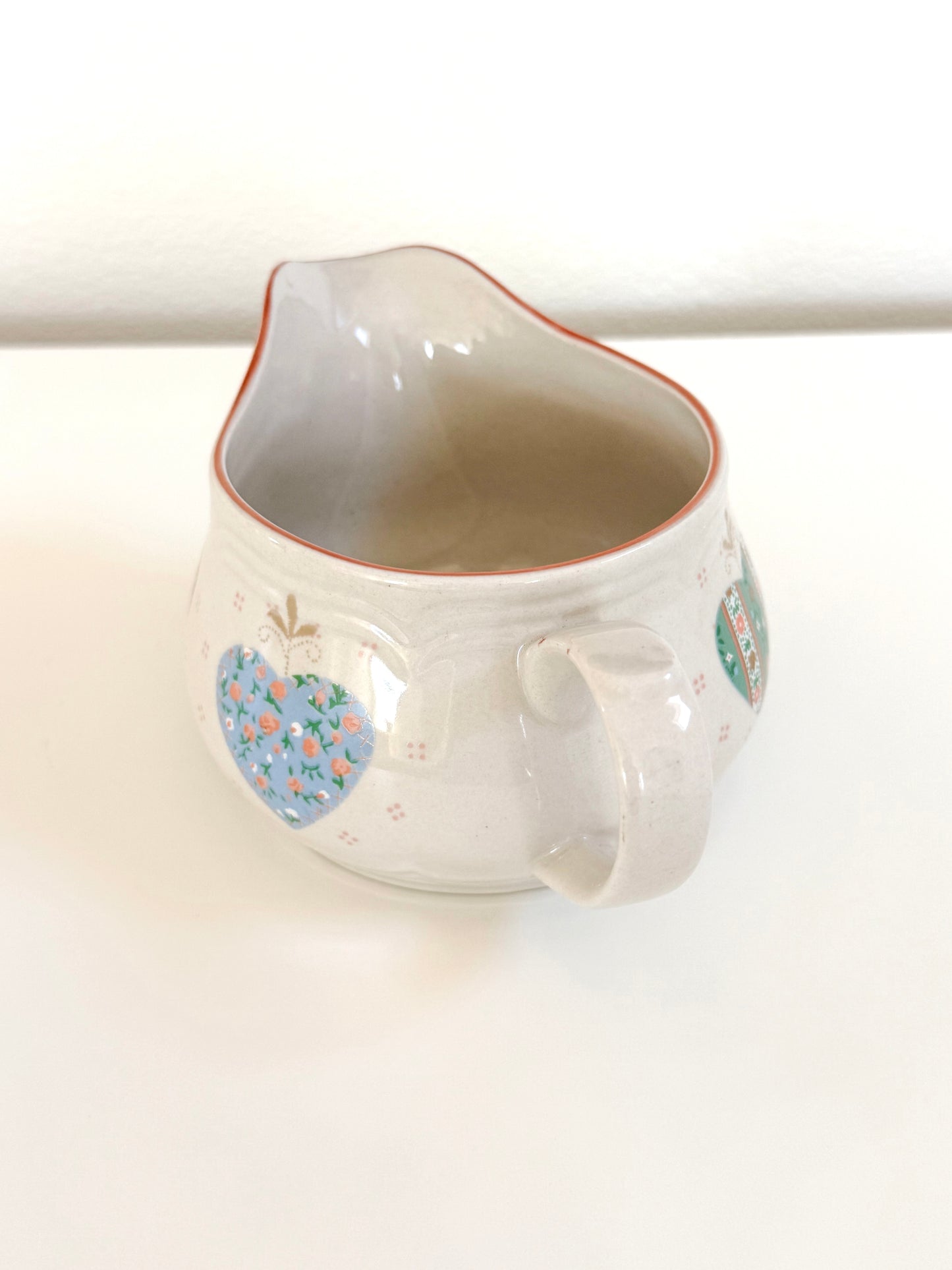 Vintage Cottage Gravy Boat