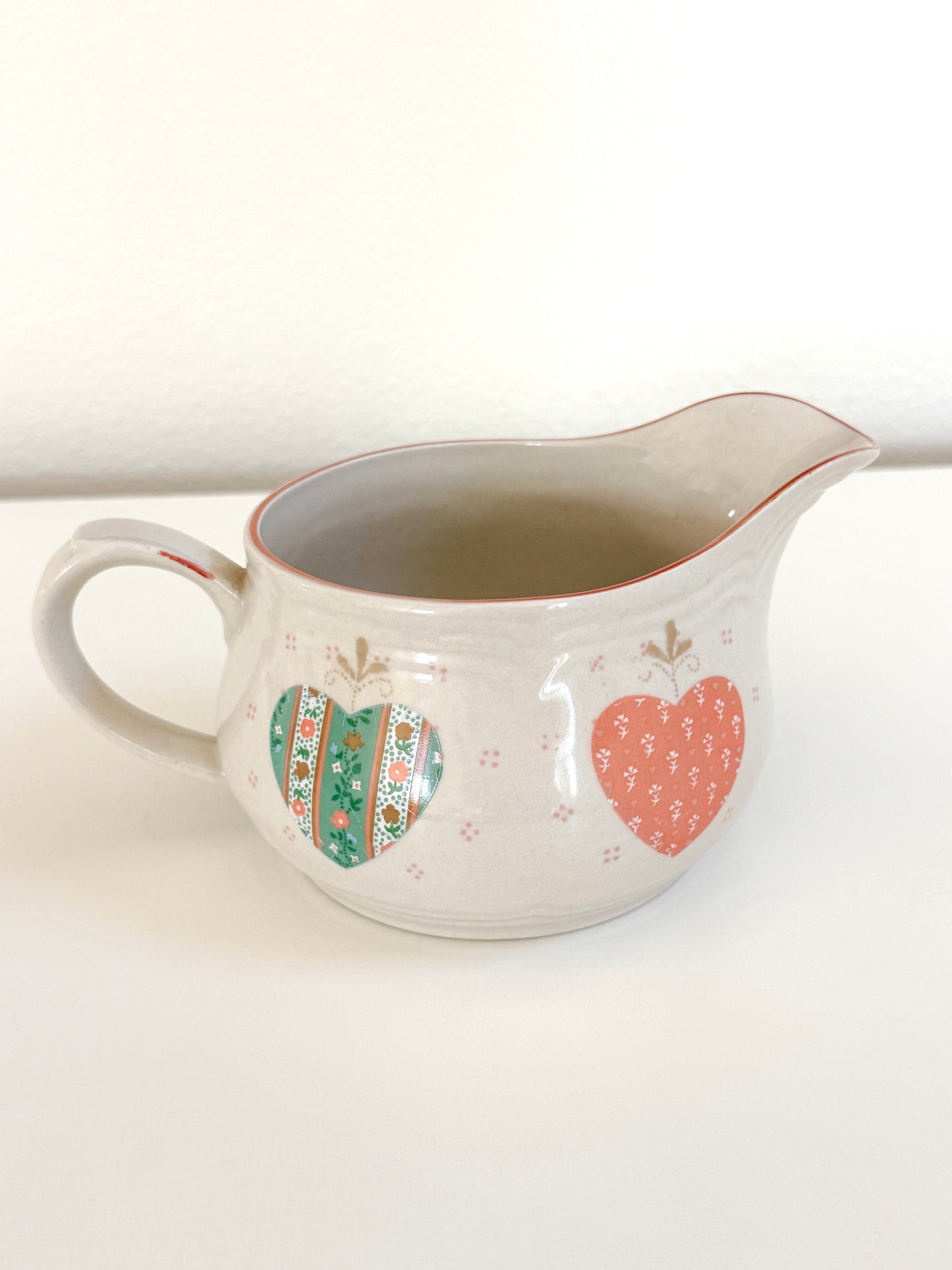 Vintage Cottage Gravy Boat