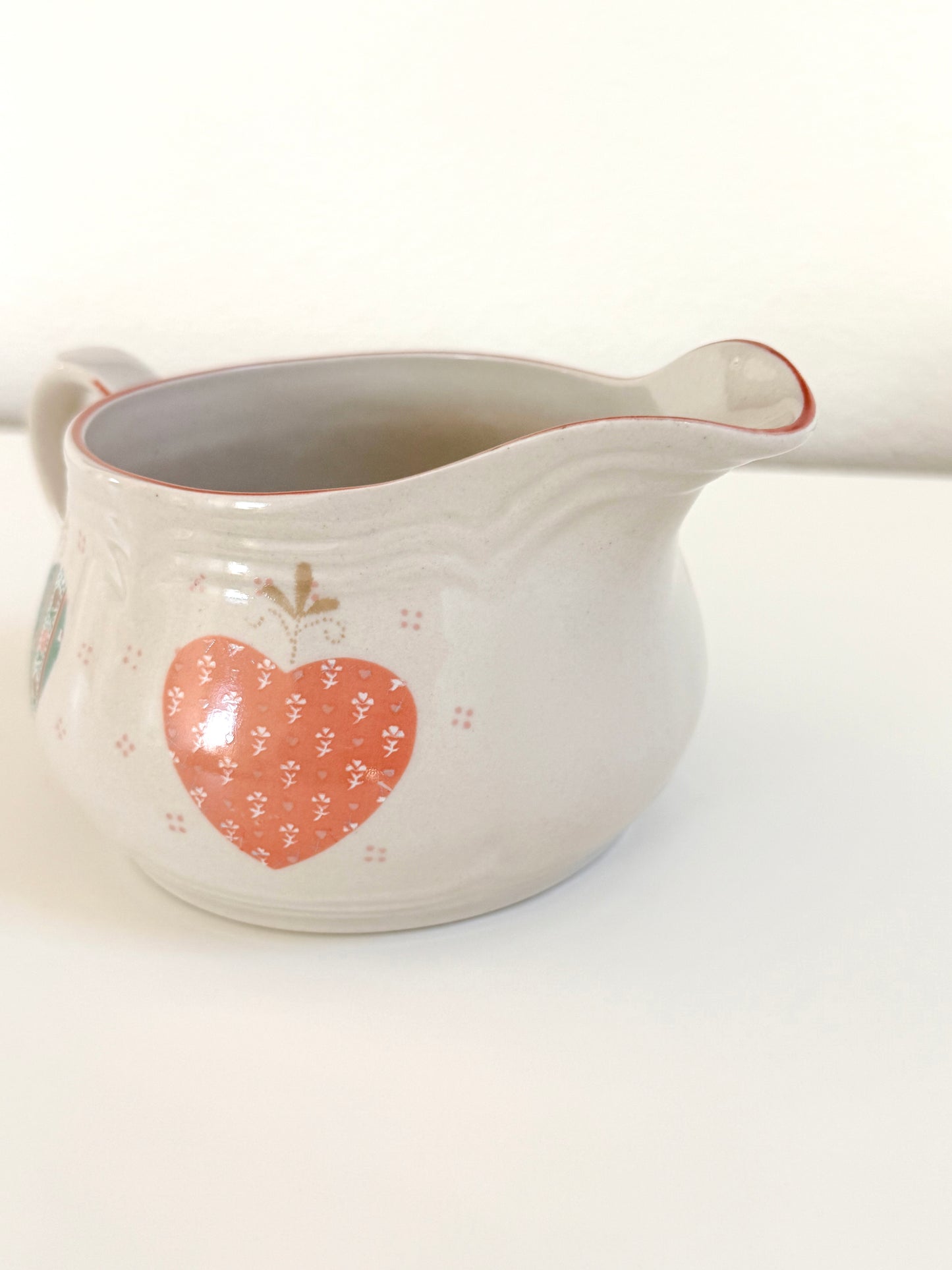 Vintage Cottage Gravy Boat
