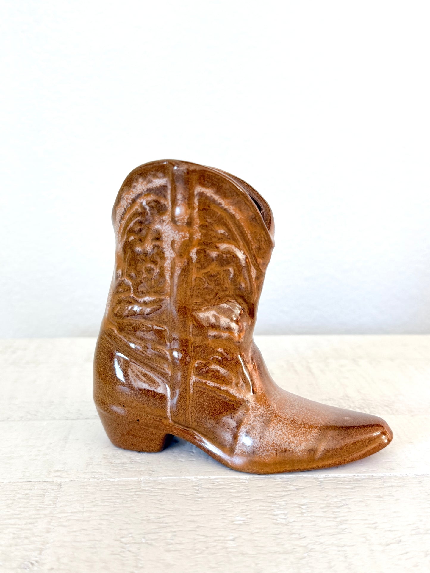 Frankoma Boot Vase