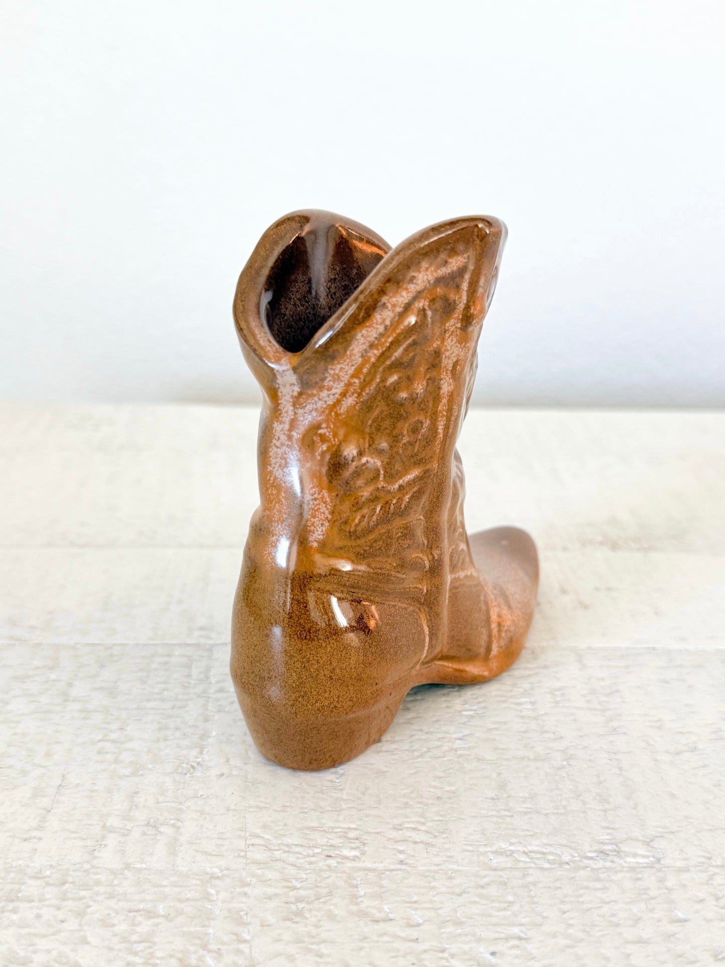 Frankoma Boot Vase