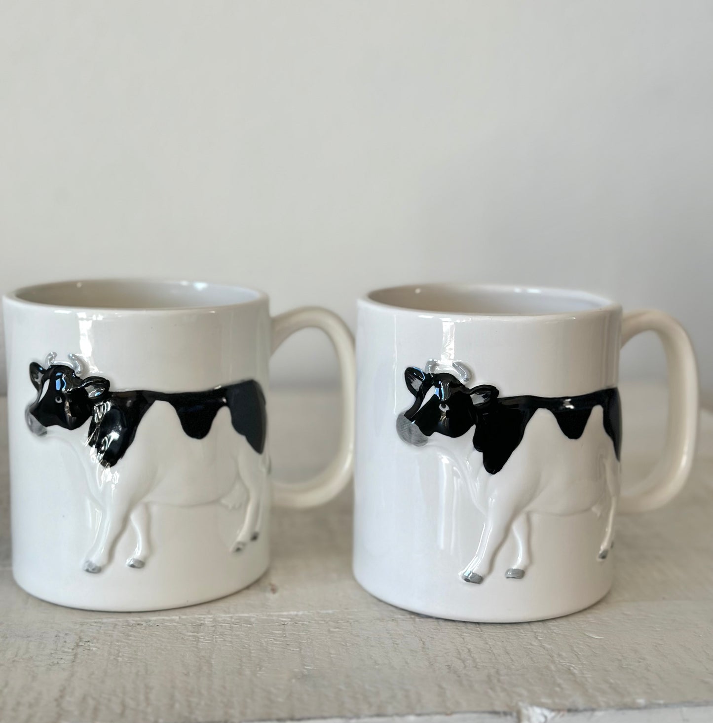 Vintage Cow Mug