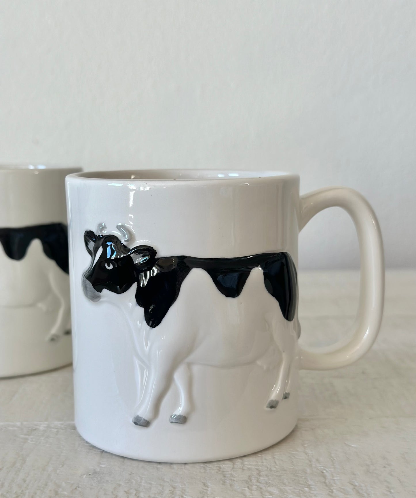 Vintage Cow Mug