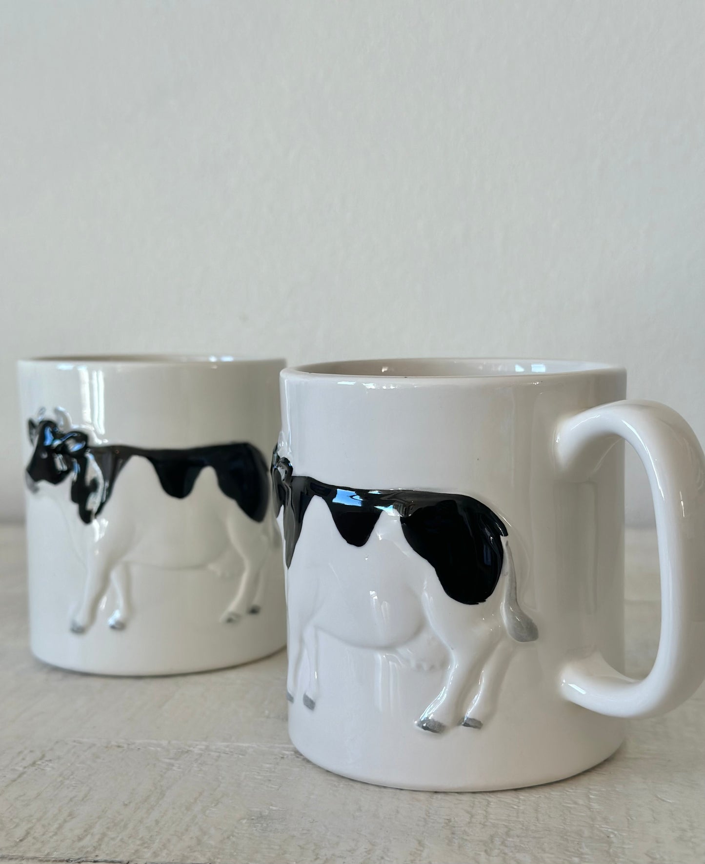 Vintage Cow Mug