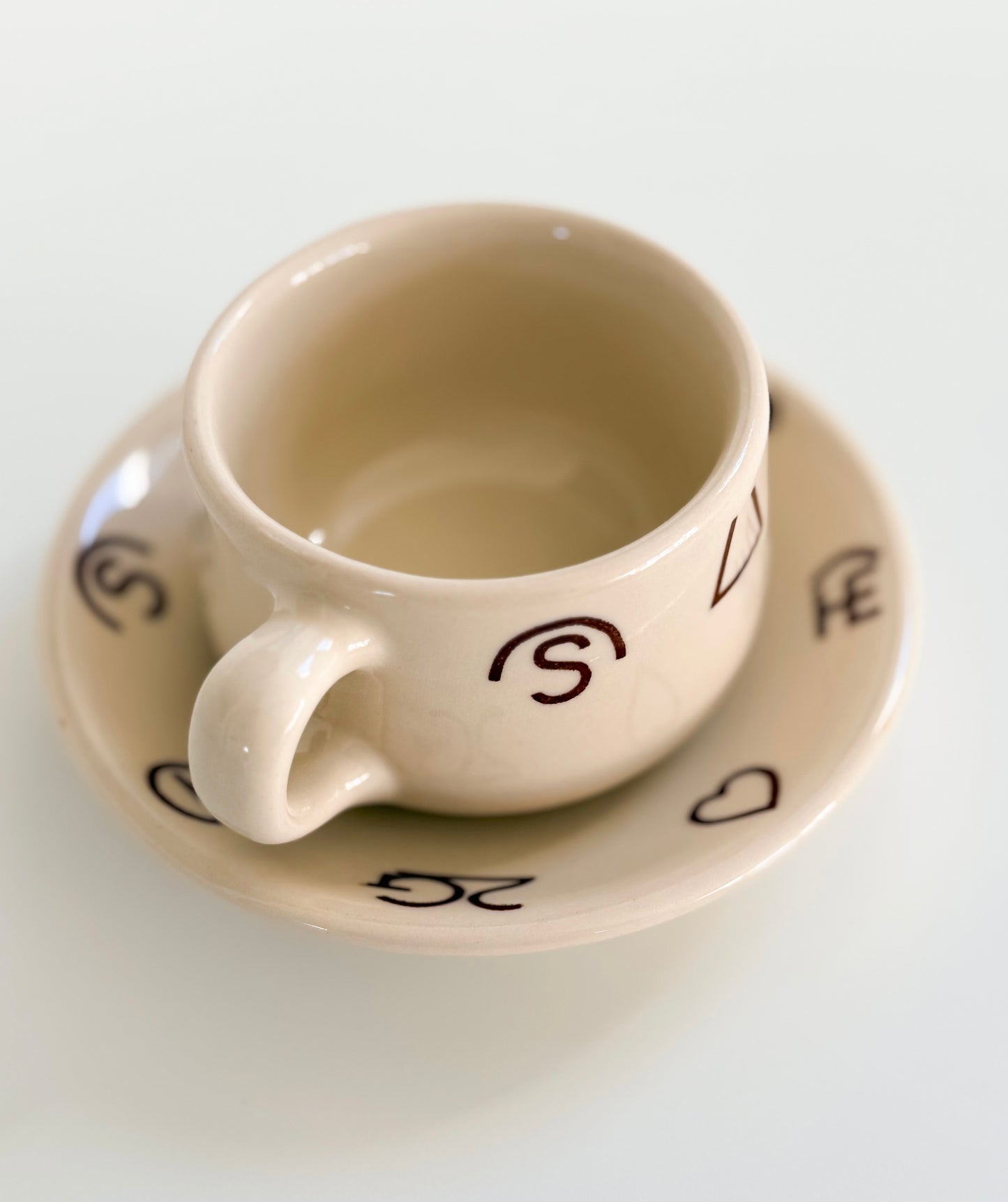 Vintage Dude Rancher Lodge Cup & Saucer