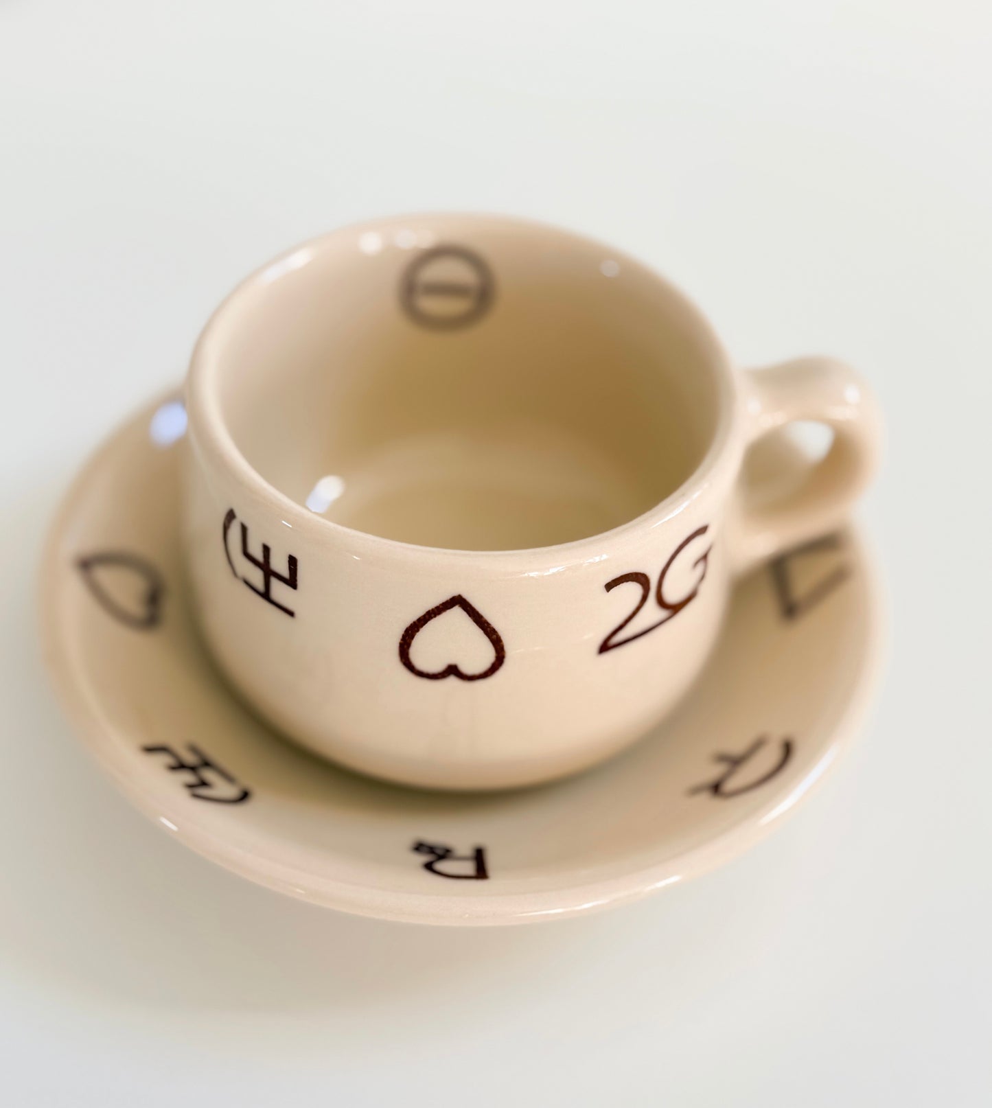 Vintage Dude Rancher Lodge Cup & Saucer
