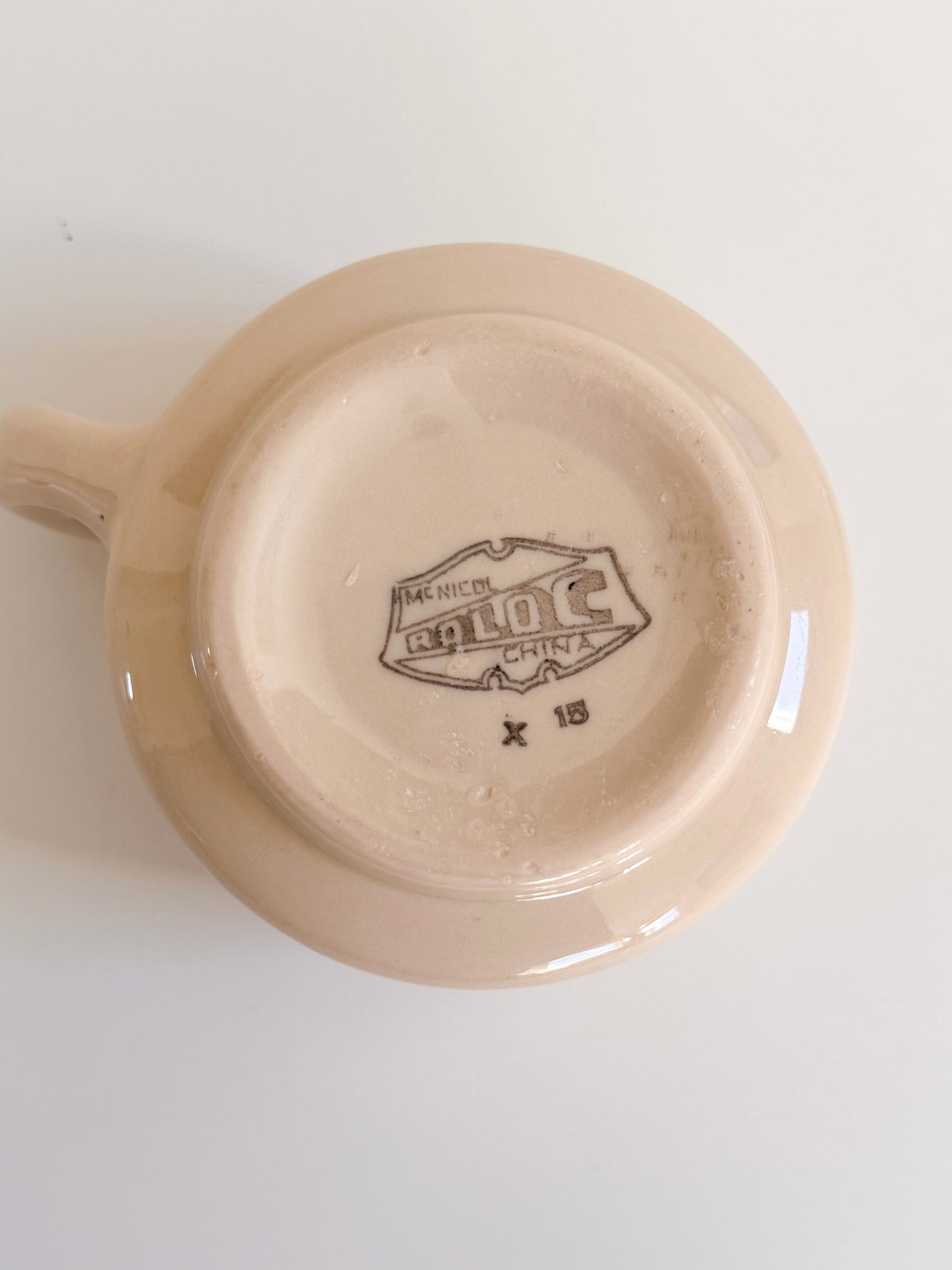 Vintage Dude Rancher Lodge Cup & Saucer