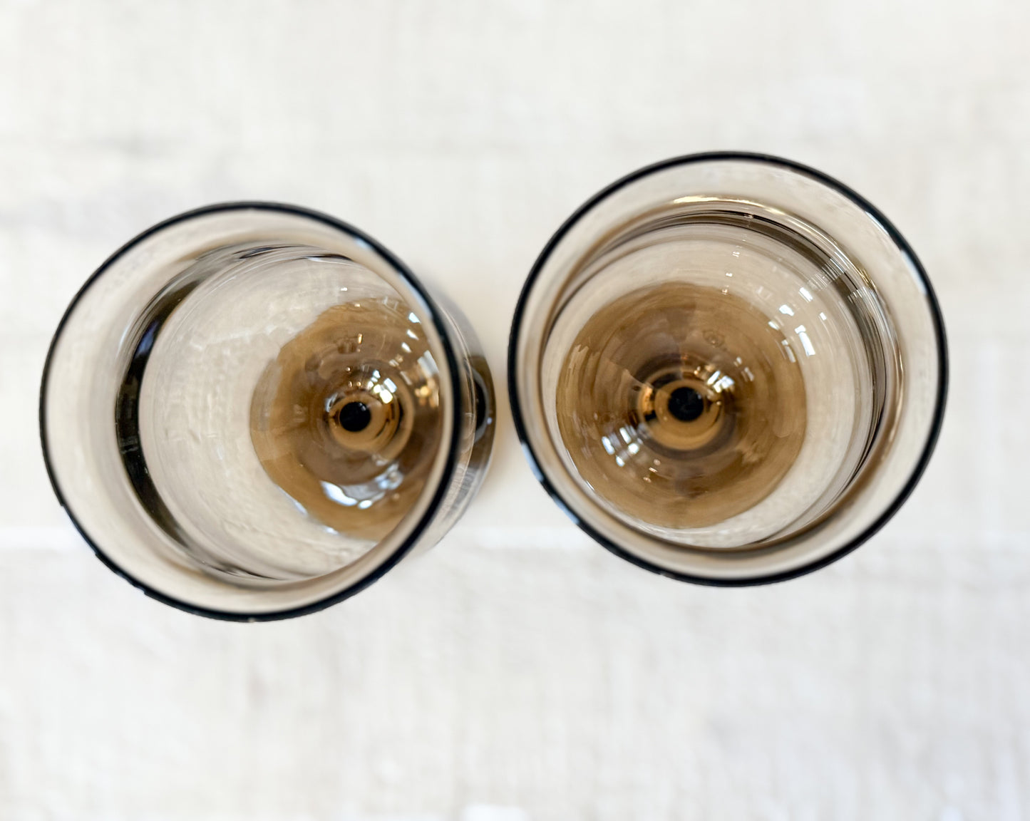 Vintage Tulip Wine Glasses