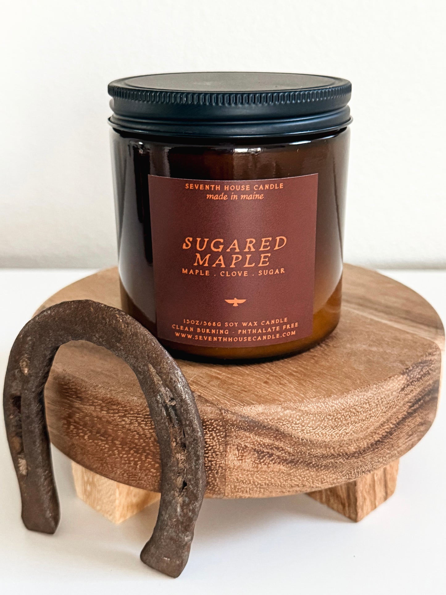 Sugared Maple Candle
