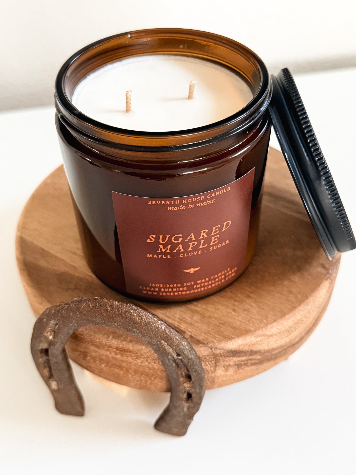 Sugared Maple Candle