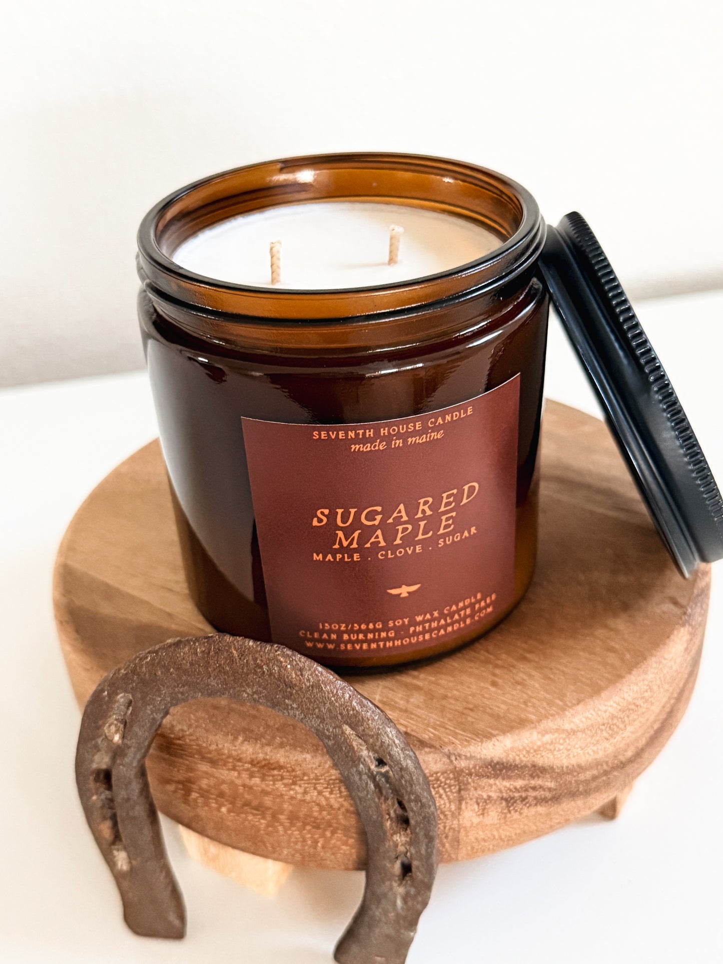 Sugared Maple Candle