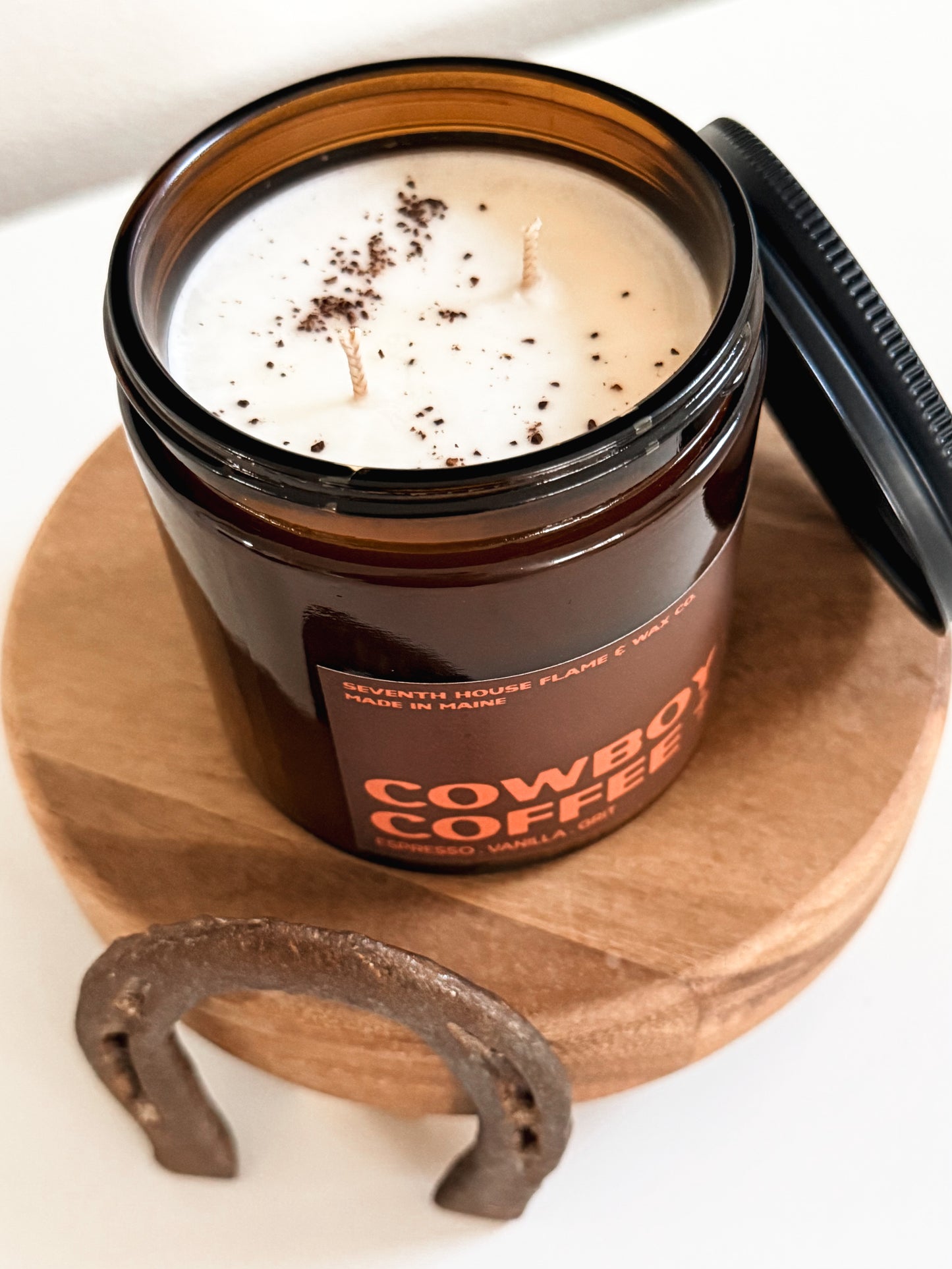 Cowboy Coffee Candle