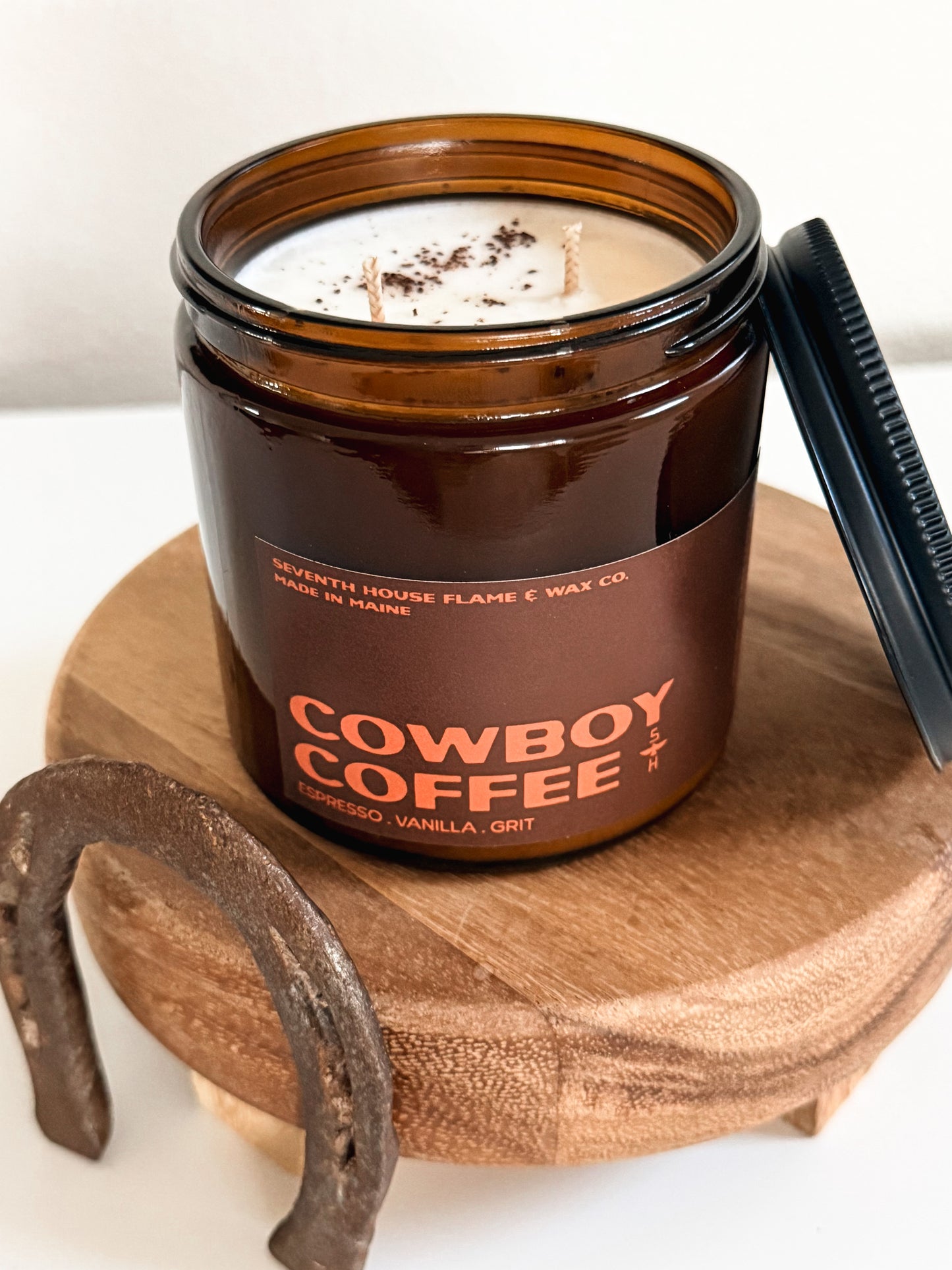 Cowboy Coffee Candle