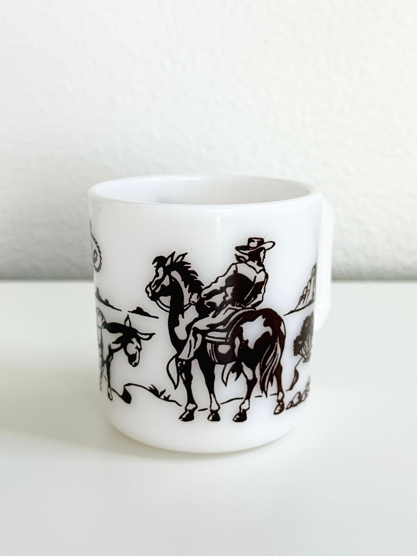 Vintage Tex on the Trail Mug