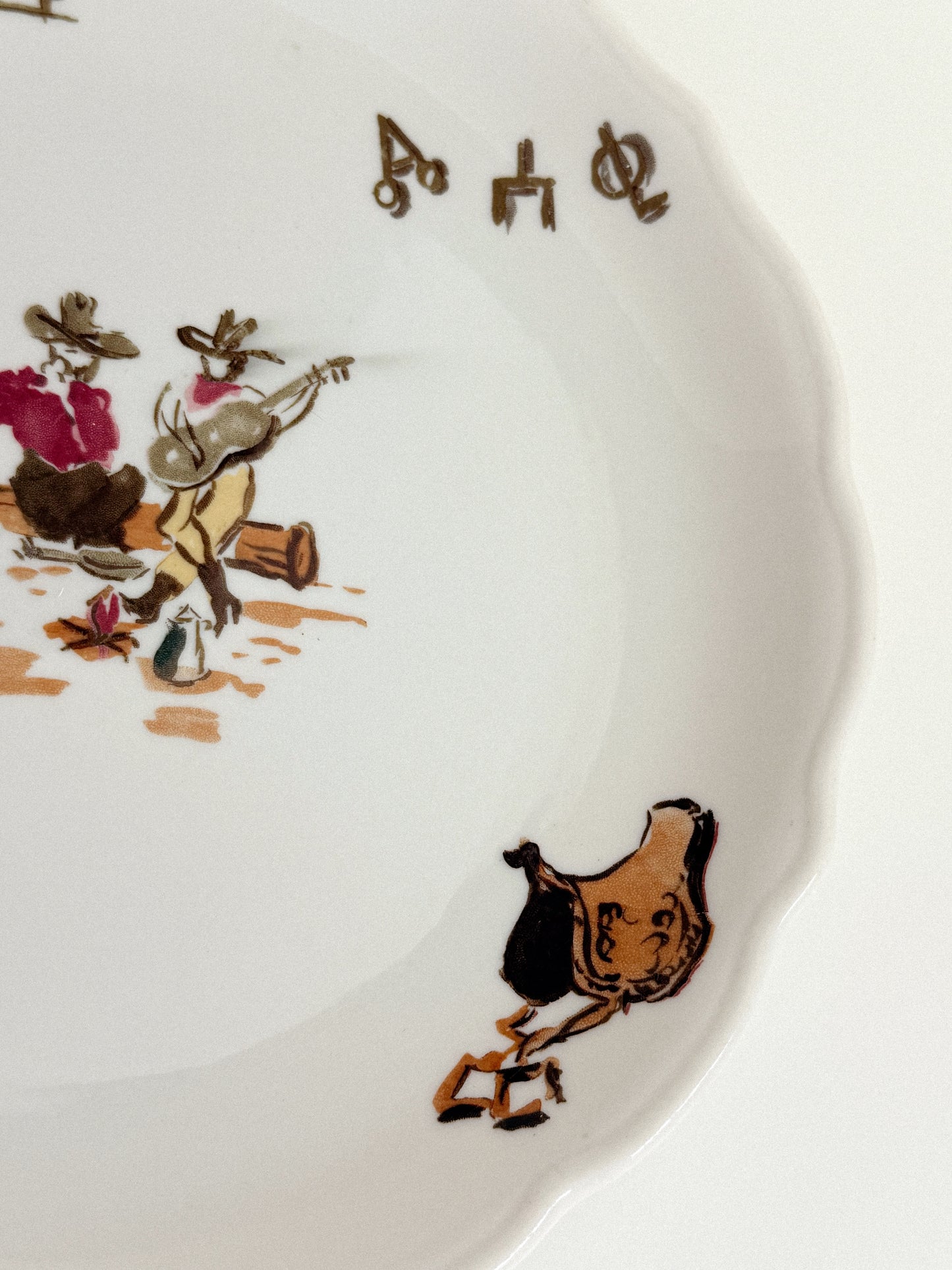 Vintage Syracuse China Sundown Dinner Plate (1955)
