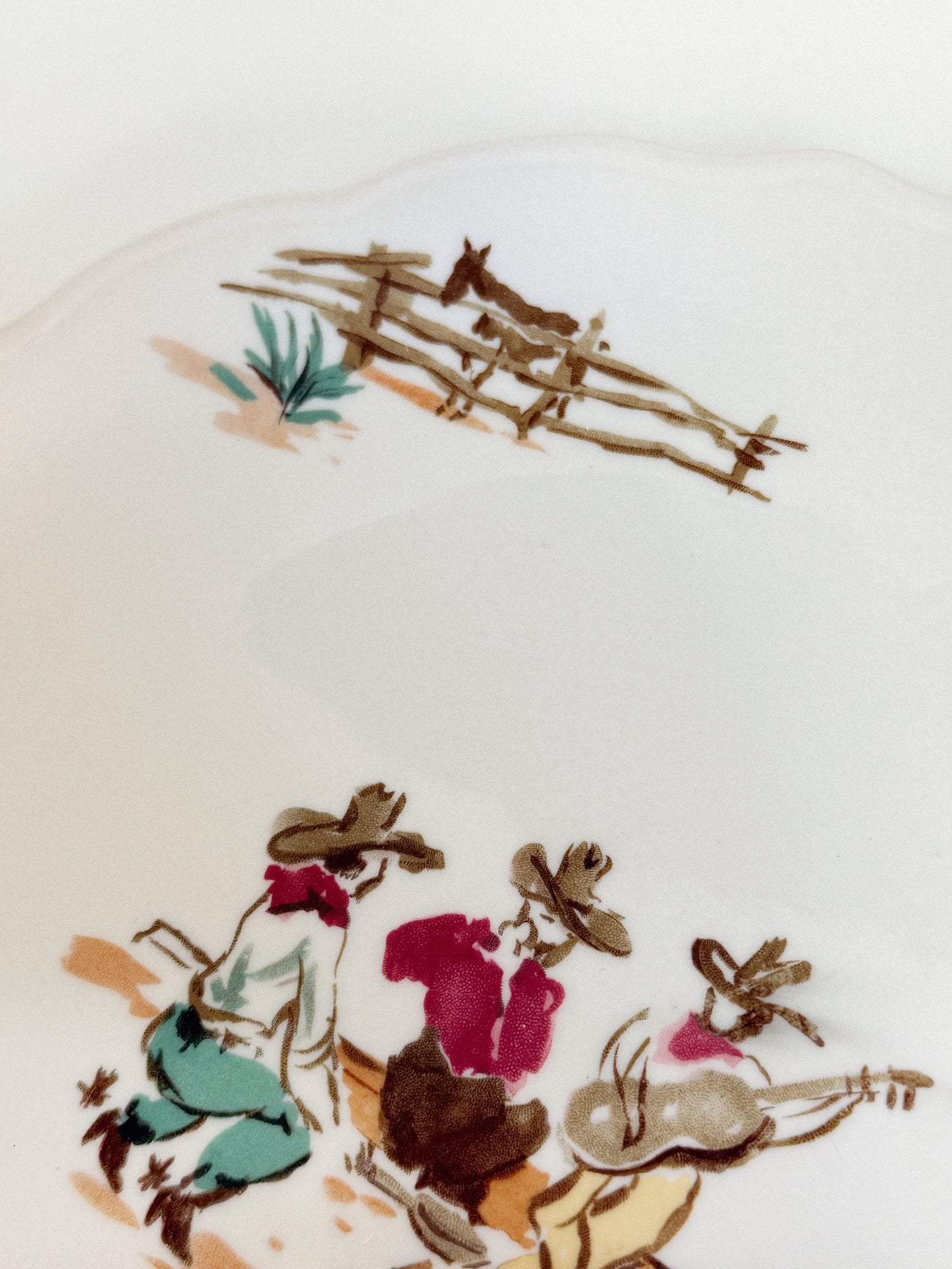 Vintage Syracuse China Sundown Dinner Plate (1955)
