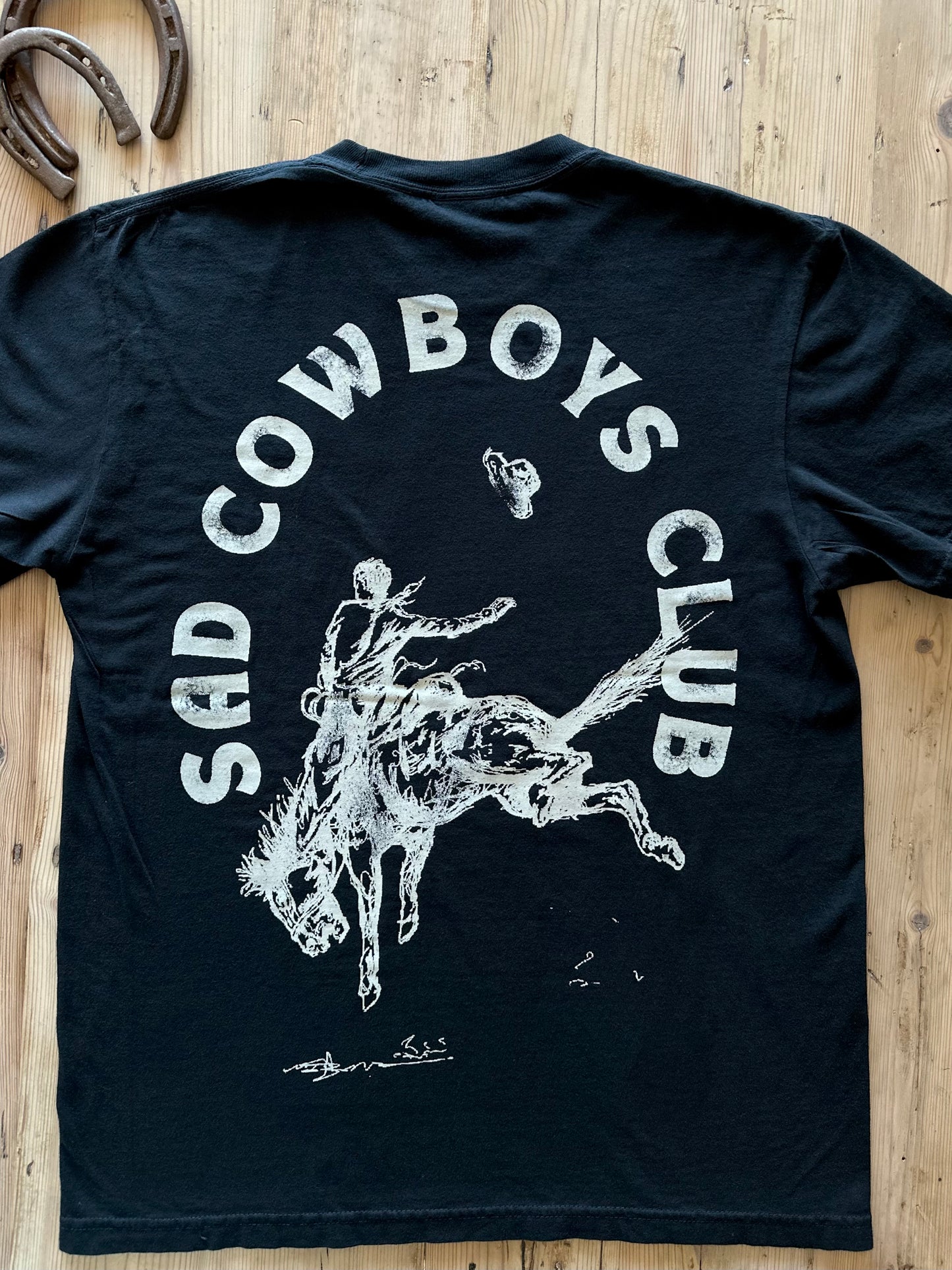 Sad Cowboys Club T-Shirt (Black)