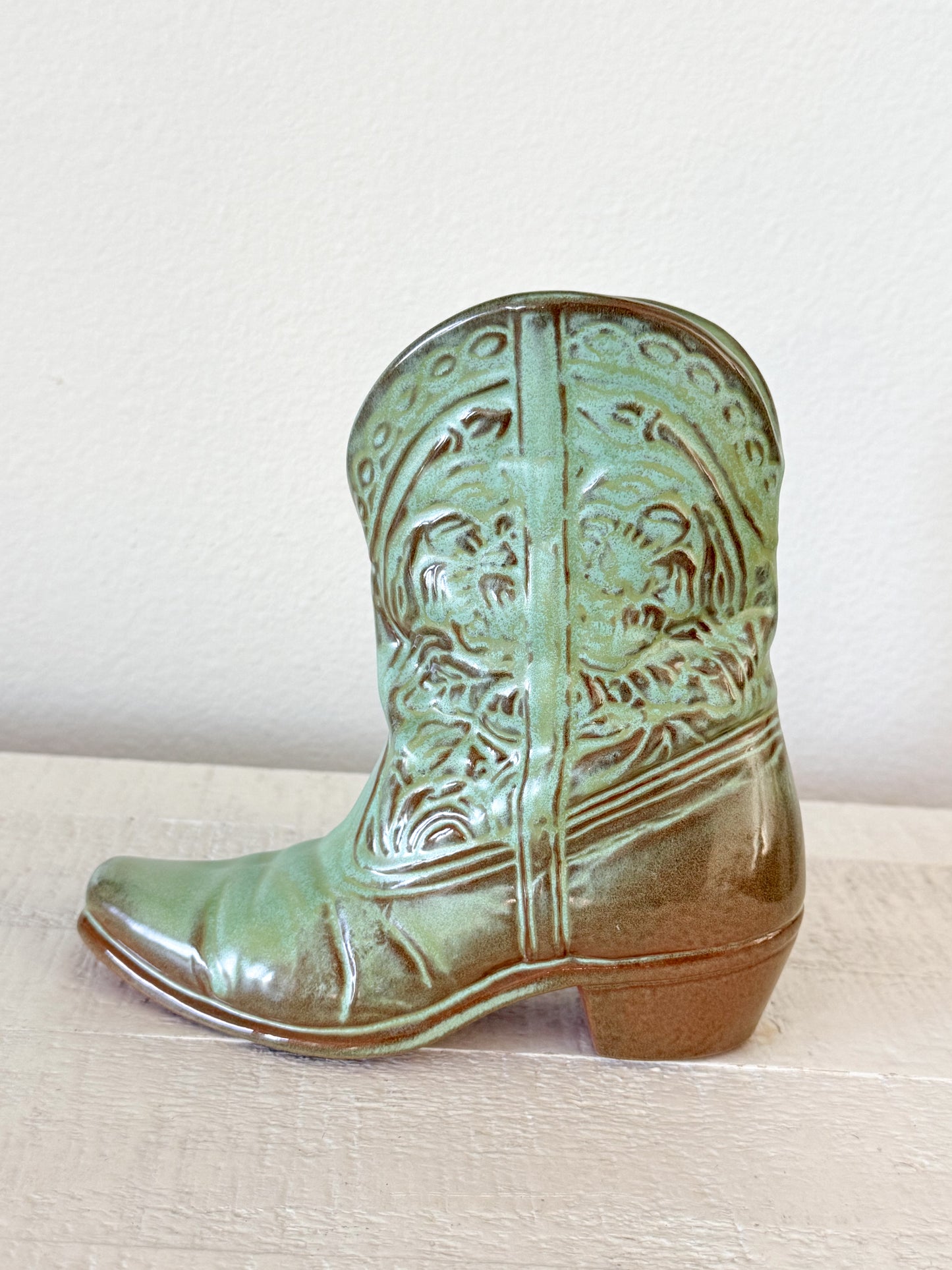 Vintage Frankoma  Boot Vase (Larger size)
