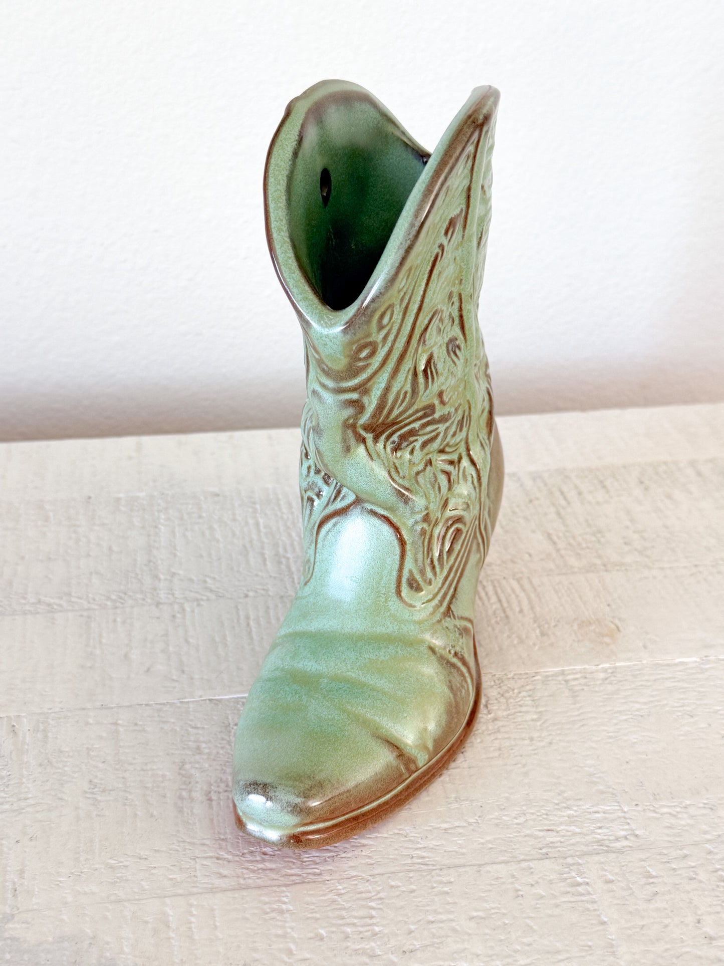 Vintage Frankoma  Boot Vase (Larger size)