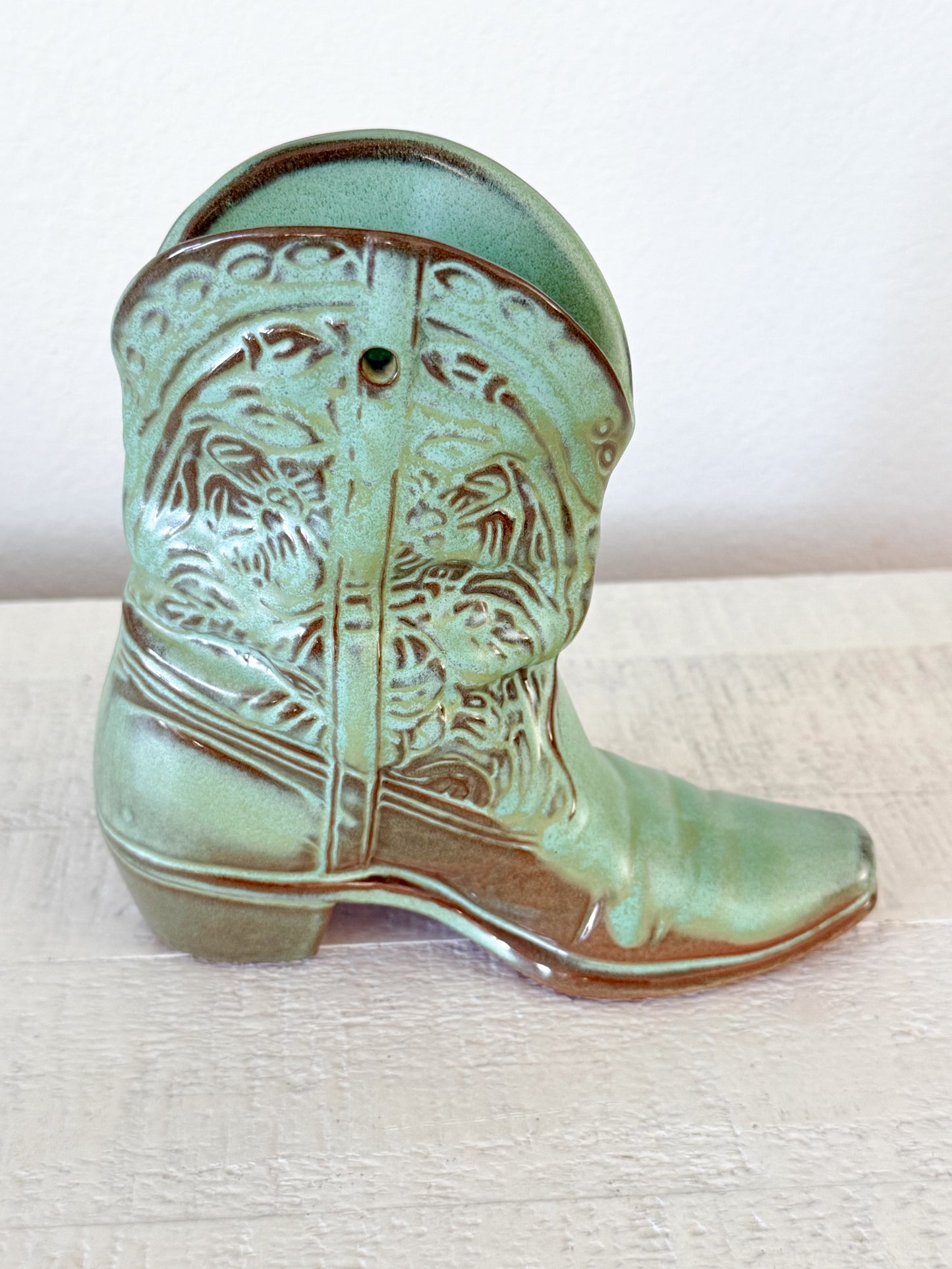 Vintage Frankoma  Boot Vase (Larger size)