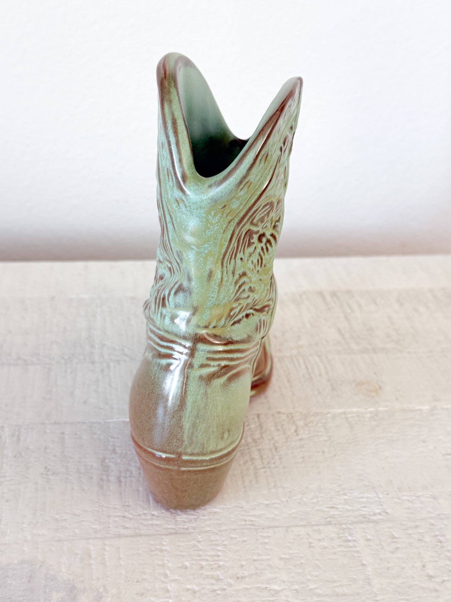 Vintage Frankoma  Boot Vase (Larger size)