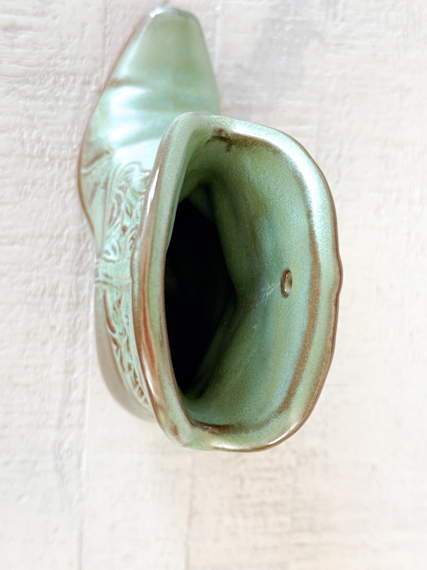 Vintage Frankoma  Boot Vase (Larger size)