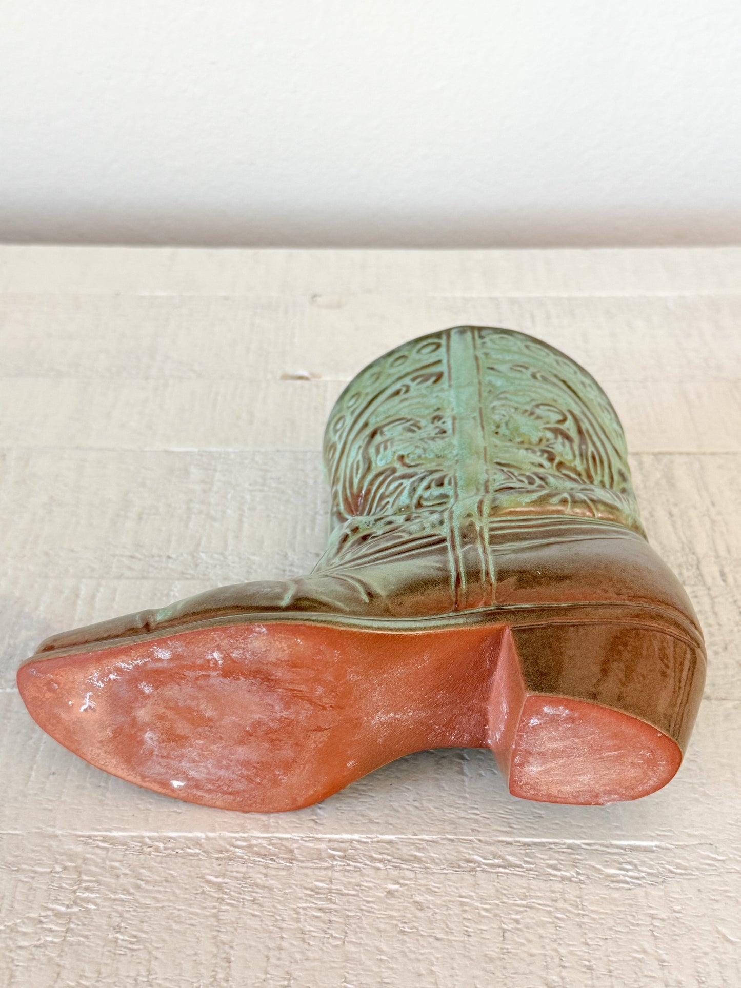 Vintage Frankoma  Boot Vase (Larger size)
