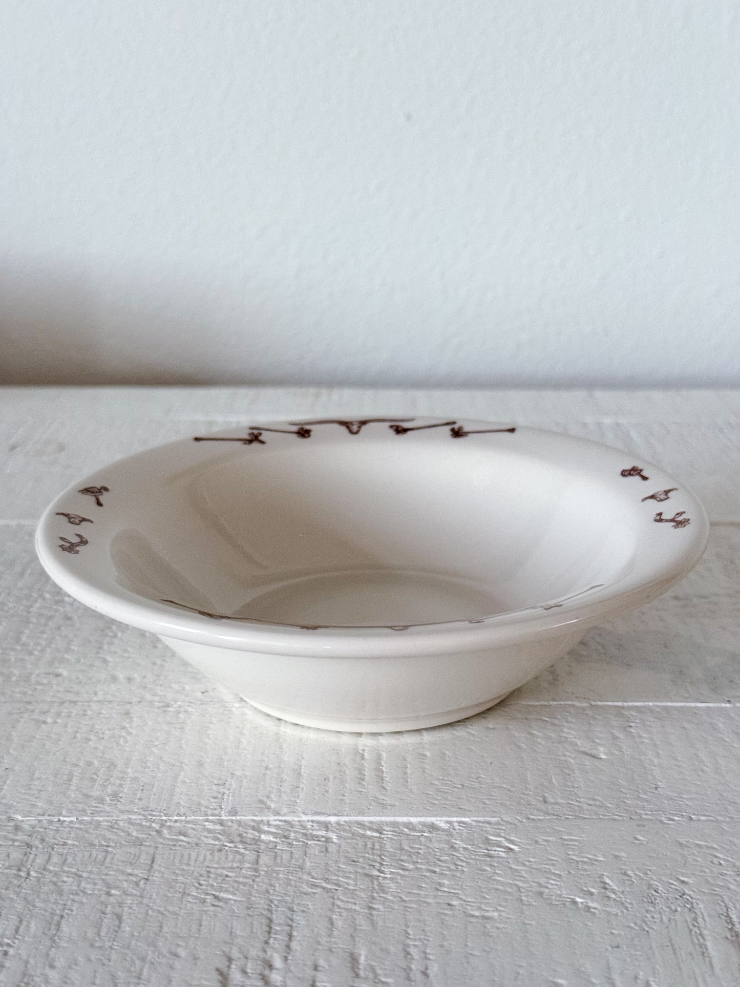 Sterling China El Rancho Bowl