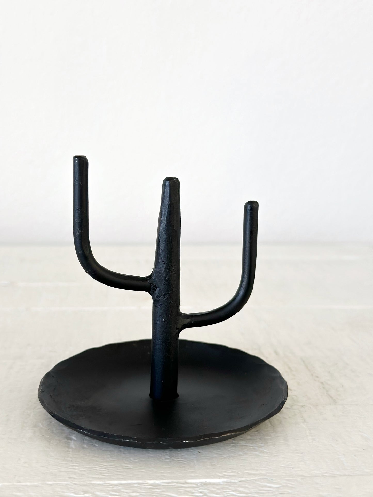 Black Cactus Ring Dish