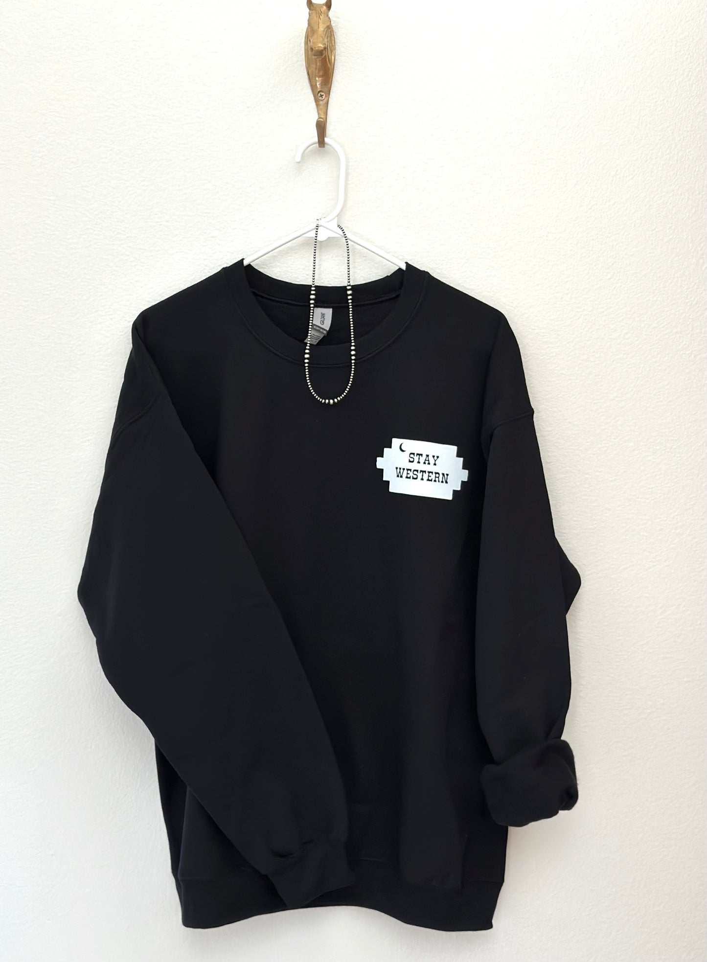 The Stay Western Crewneck