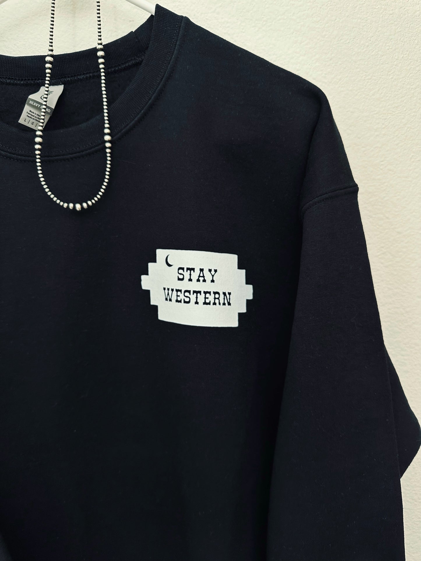 The Stay Western Crewneck