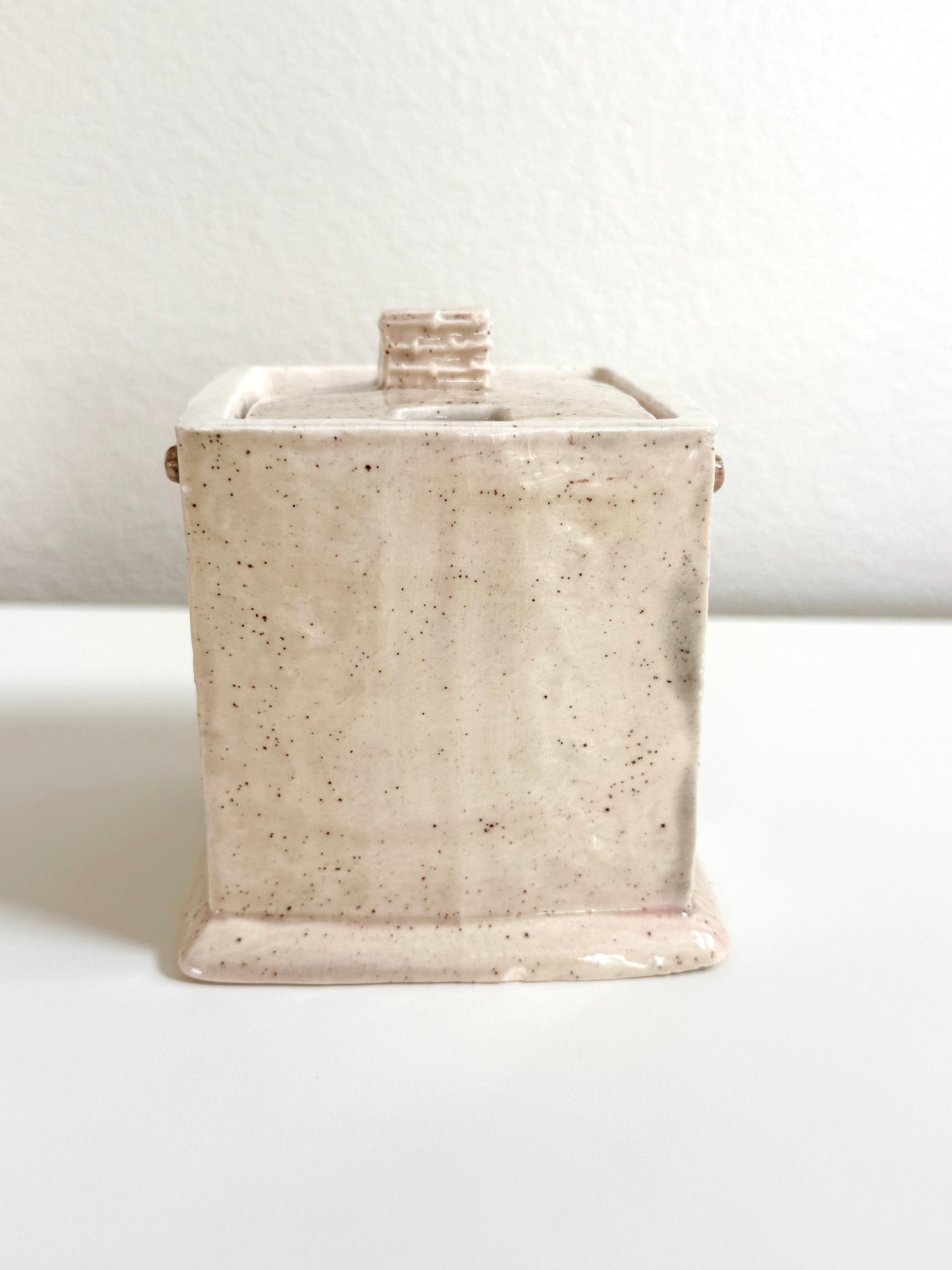 Vintage Southwest Adobe Cream and Sugar Set