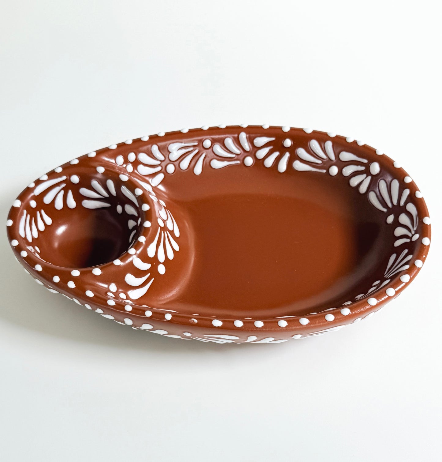 Terracotta Mexican Style Dip Bowl – Southwest Appetizer Dish