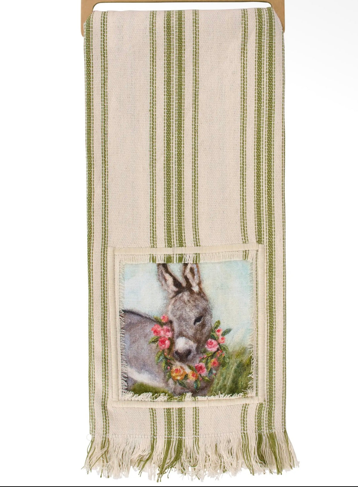 Floral Donkey Kitchen Towel