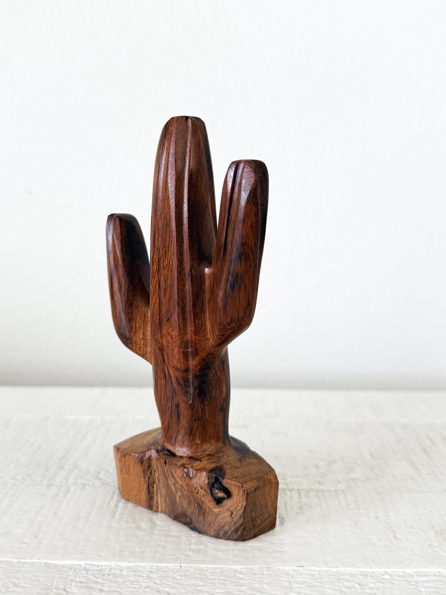 Hand Carved Ironwood Saguaro Cactus