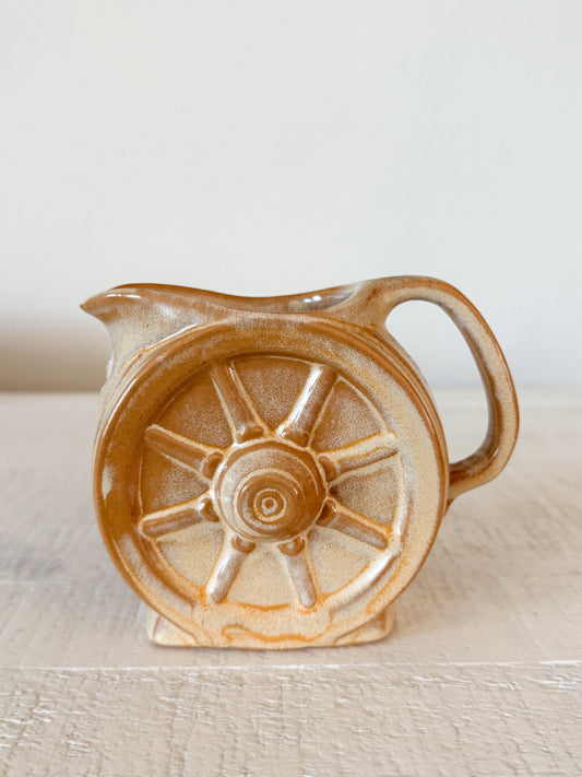 Frankoma Wagon Wheel Creamer
